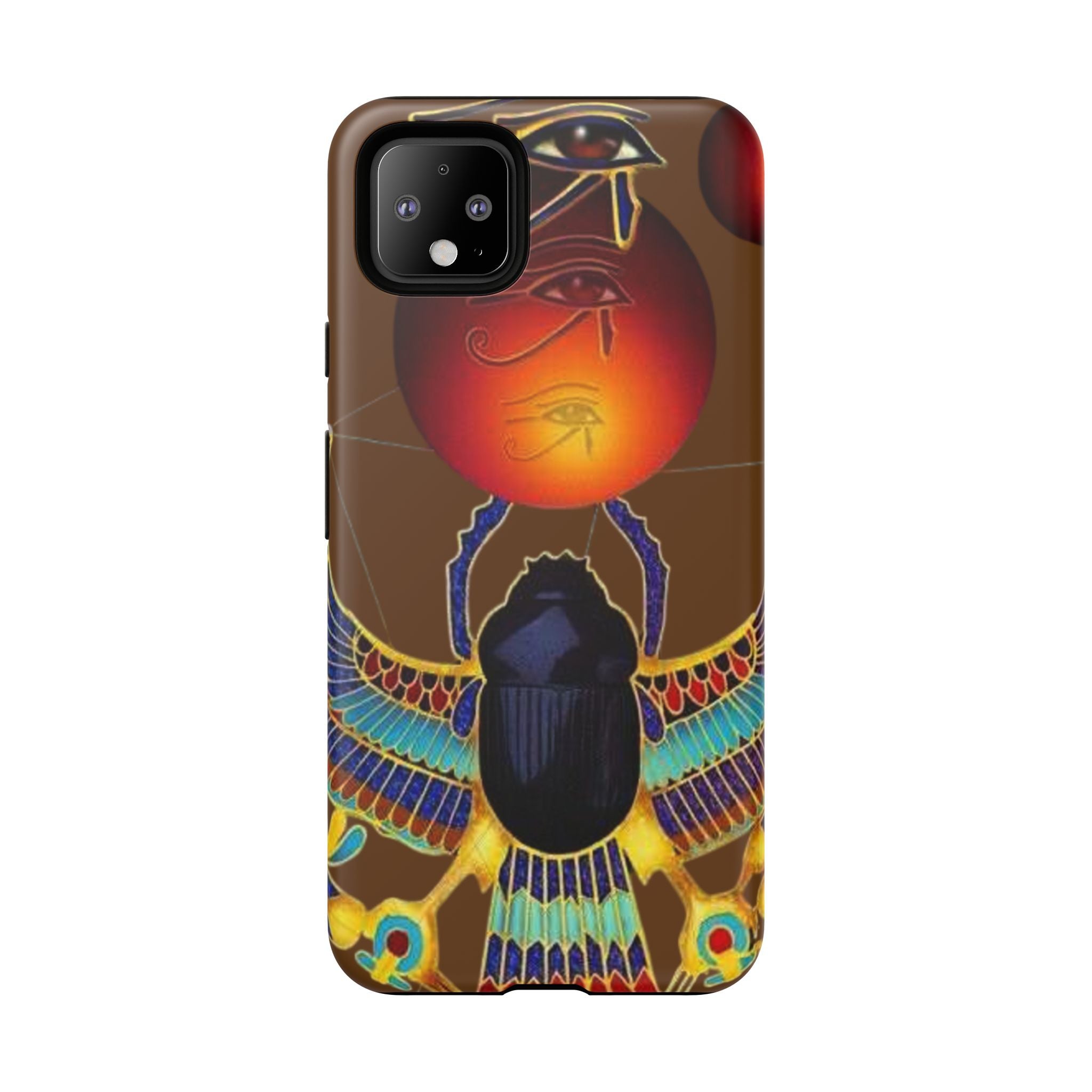 Egyptian Scarab Phone Case | Tough Cases for Unique Style, Protective Cases, Artistic Phone Covers, Gifts for Art Lovers