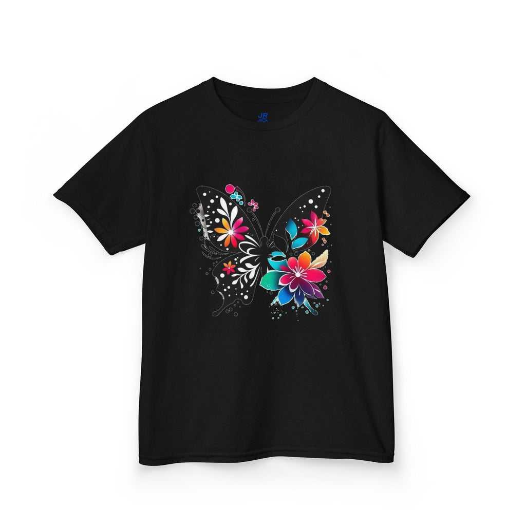 Colorful Butterfly Kids T-Shirt, Fun Summer Tee, Gift for Kids, Cute Butterfly Design, Toddler Summer Apparel, Artful Kids Wear