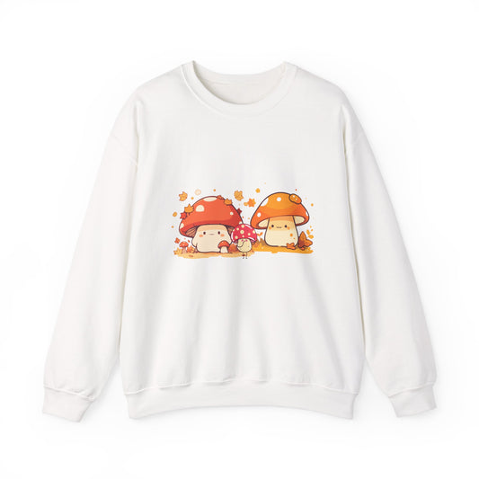 Crewneck Sweatshirt - Mushrooms of Friends Design
