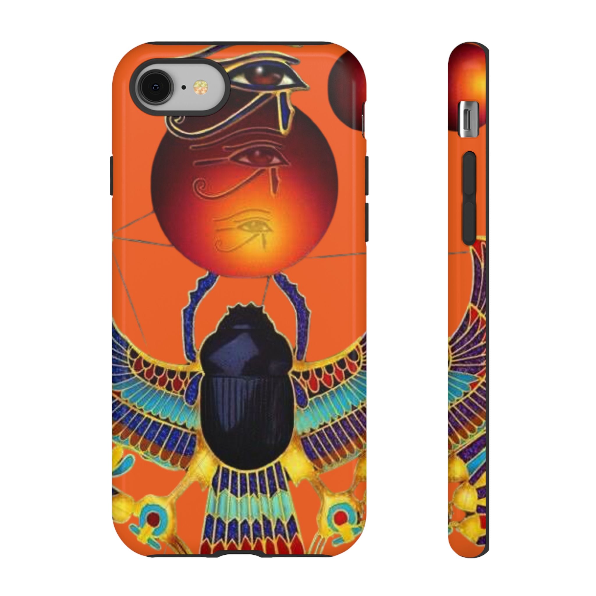Egyptian-Inspired Phone Case, Tough Phone Cover, Unique Protective Case, Gift for Her, Vibrant Egyptian Art