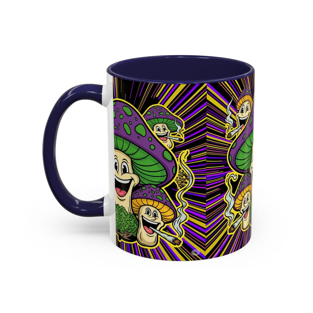 Whimsical Mushroom Coffee Mug, Perfect for Garden Lovers, Quirky Gift for Friends, Fun Coffee Cup, Home & Garden Decor