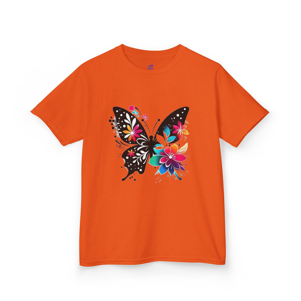 Colorful Butterfly Kids T-Shirt, Fun Summer Tee, Gift for Kids, Cute Butterfly Design, Toddler Summer Apparel, Artful Kids Wear