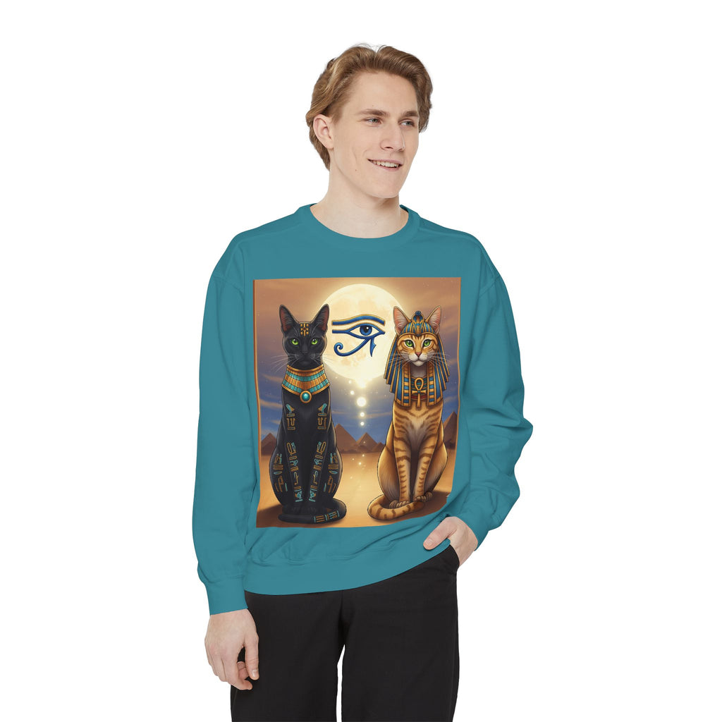 Egyptian Cats Sweatshirt