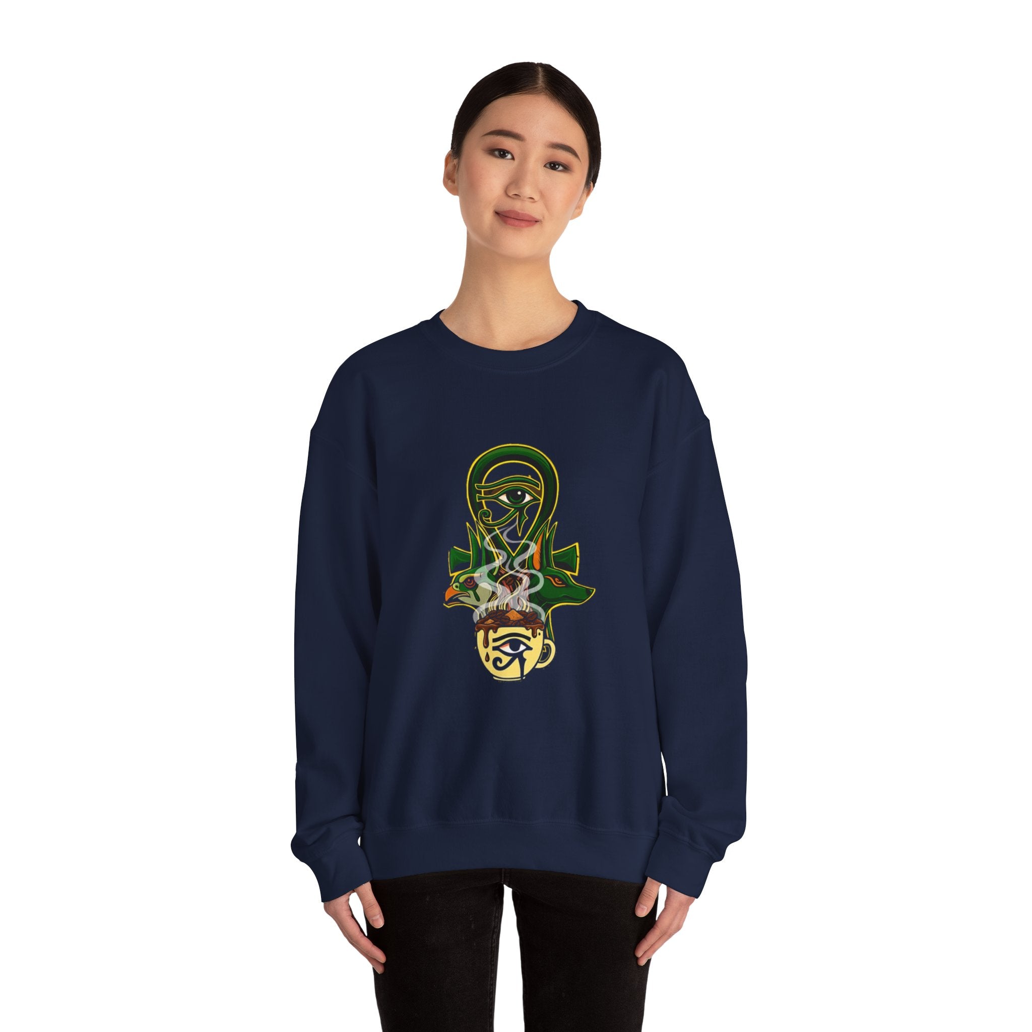 Egyptian coffee Heavy Blend™ Crewneck Sweatshirt ☕️