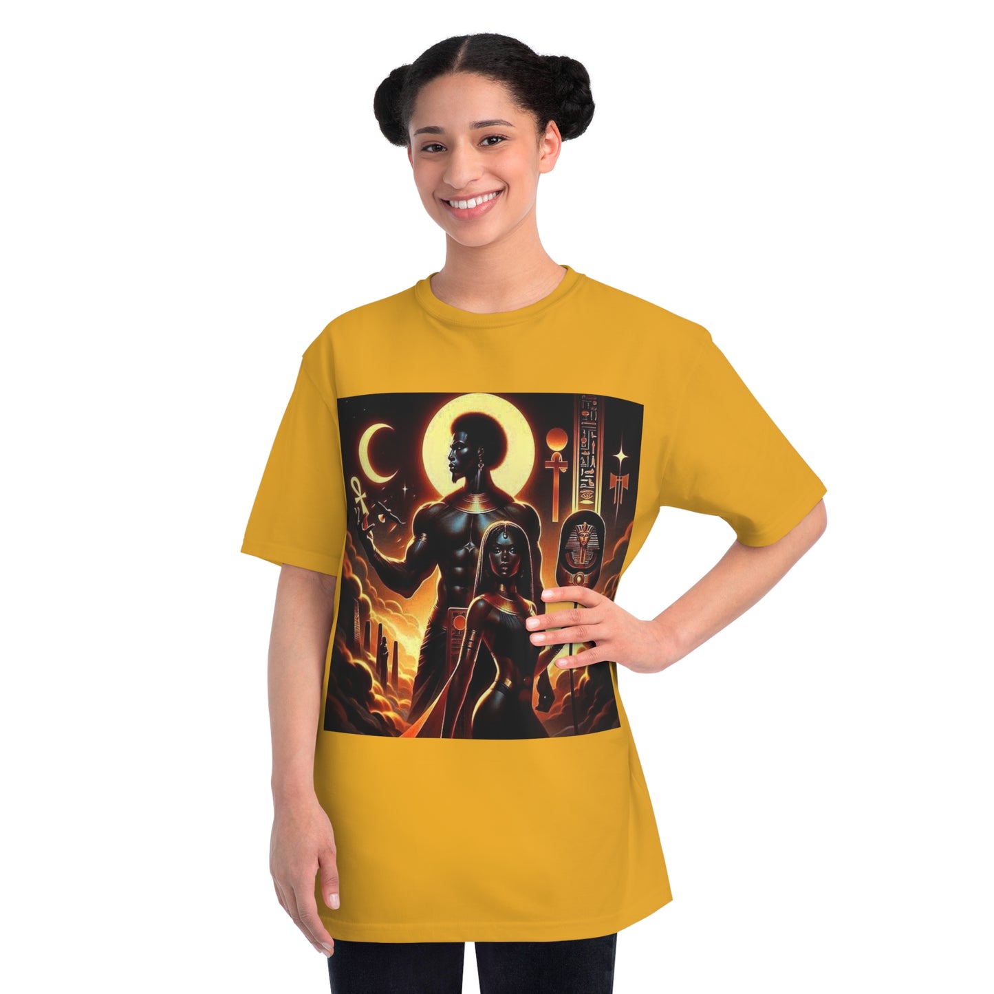 Vibrant Afrocentric Unisex T-Shirt, Cultural Pride Tee, Affirmation Clothing, Gift for Him/Her, Black History T-Shirt