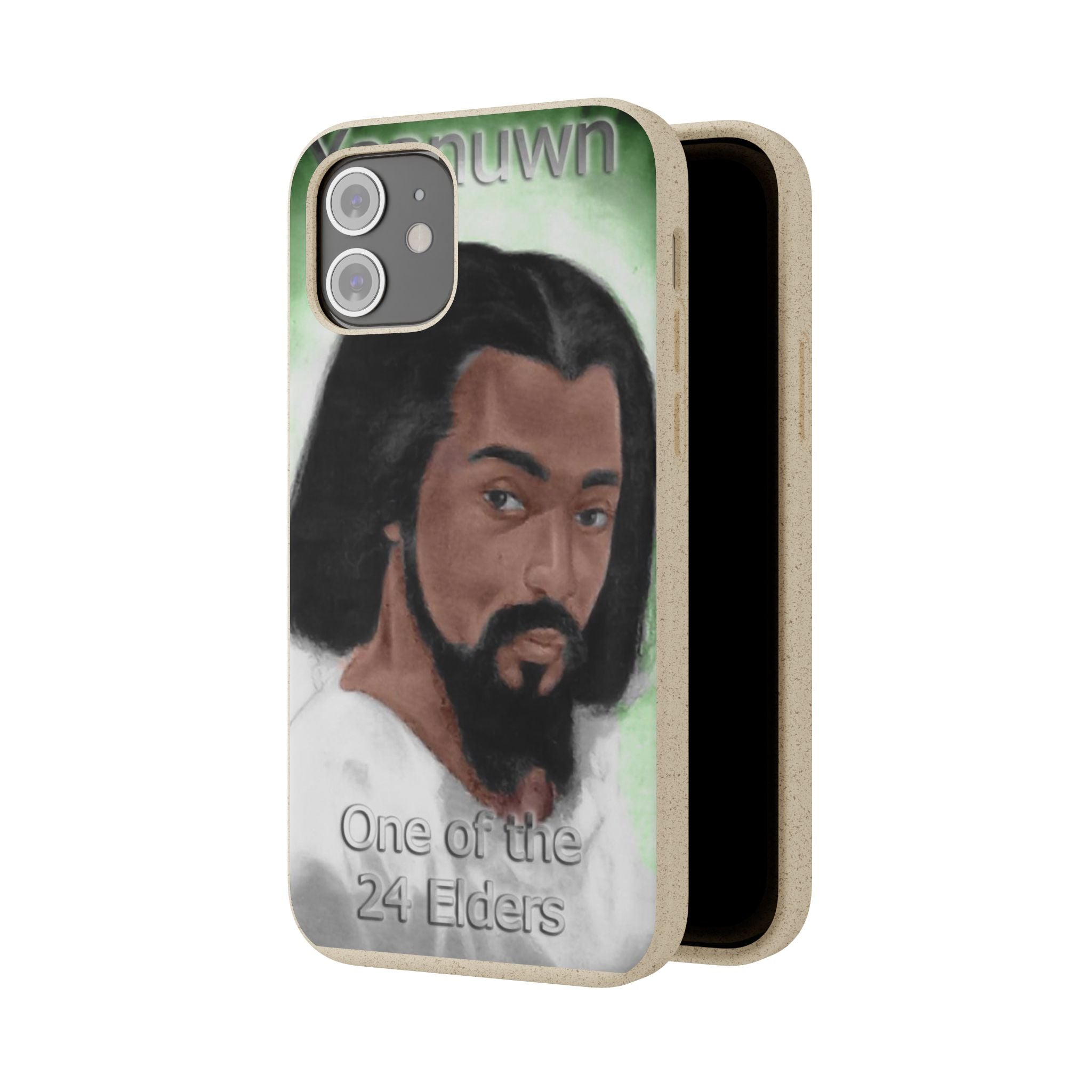 Biodegradable Phone Case with Elder Design - Eco-Friendly, Gift for Spiritual Seekers, Unique Phone Accessories, Sustainable Style, Nature