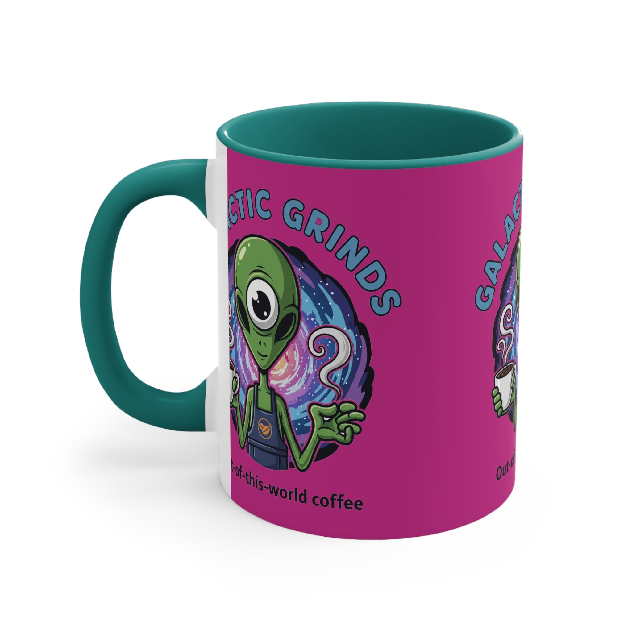 Galactic Grinds Alien Accent Mug | Fun Coffee Lover Gift | Unique Space-Themed Drinkware | Quirky Kitchen Decor | Perfect for [...]