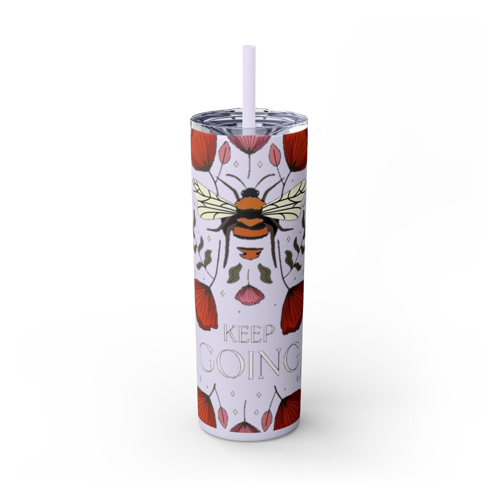 Skinny Tumbler with Straw, 20oz