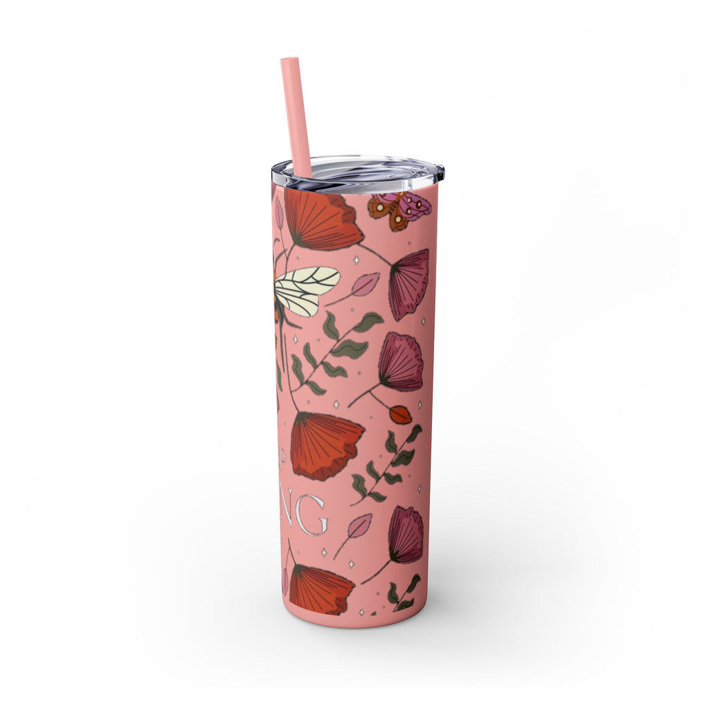 Skinny Tumbler with Straw, 20oz