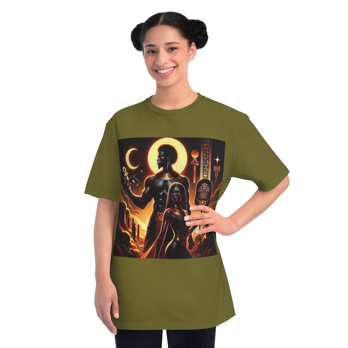 Vibrant Afrocentric Unisex T-Shirt, Cultural Pride Tee, Affirmation Clothing, Gift for Him/Her, Black History T-Shirt