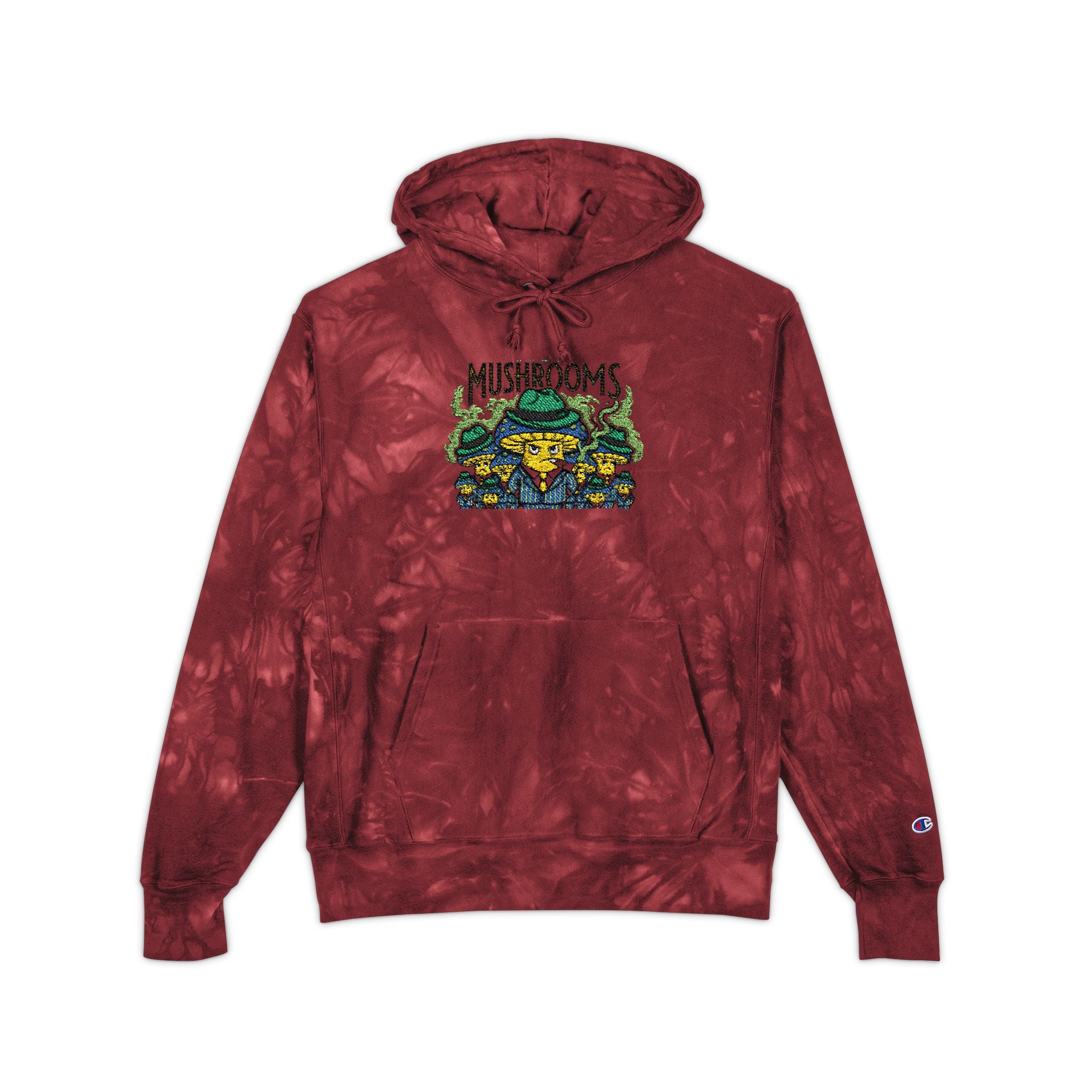 Unisex Champion Tie-Dye Hoodie (Embroidery)