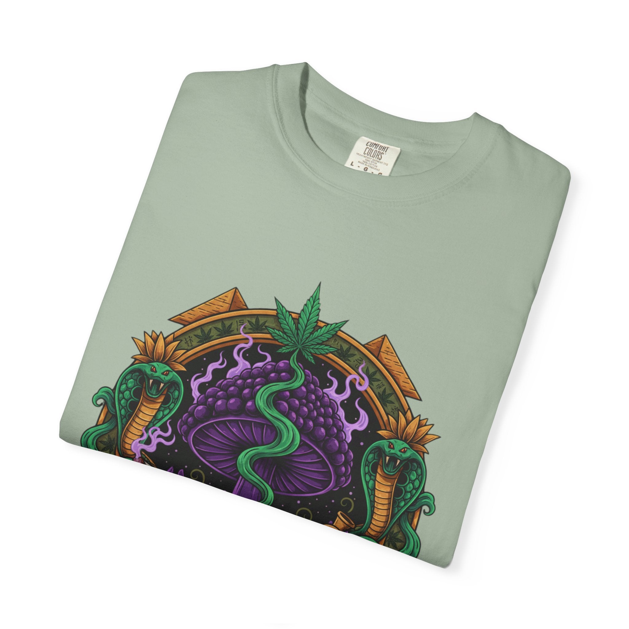 Ancient High T-Shirt — Mystical Snake & Egyptian Scarab Graphic Tee