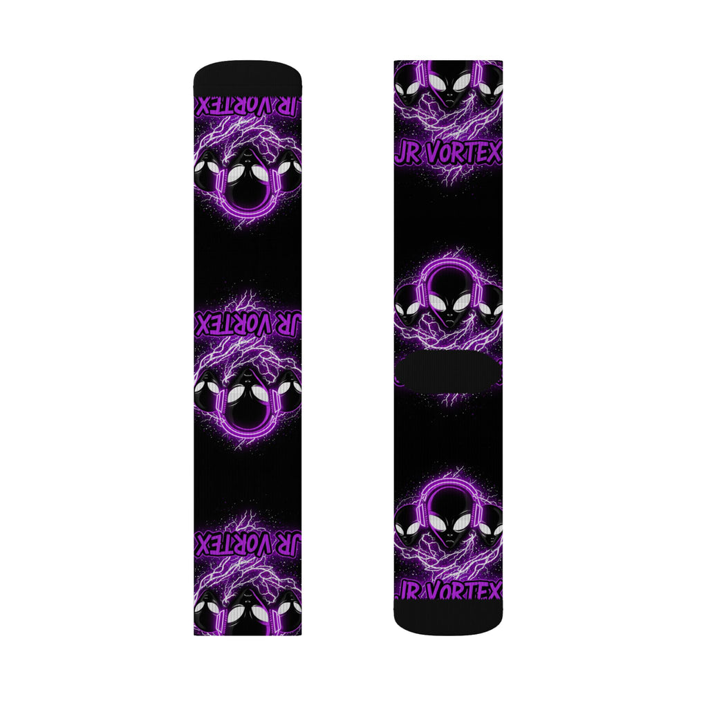 Socks JR Vortex Purple Aliens Sublimation