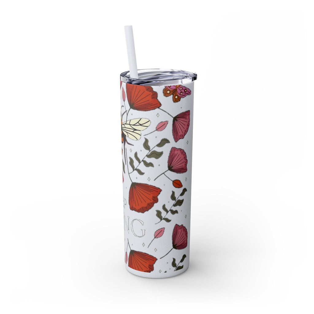 Skinny Tumbler with Straw, 20oz