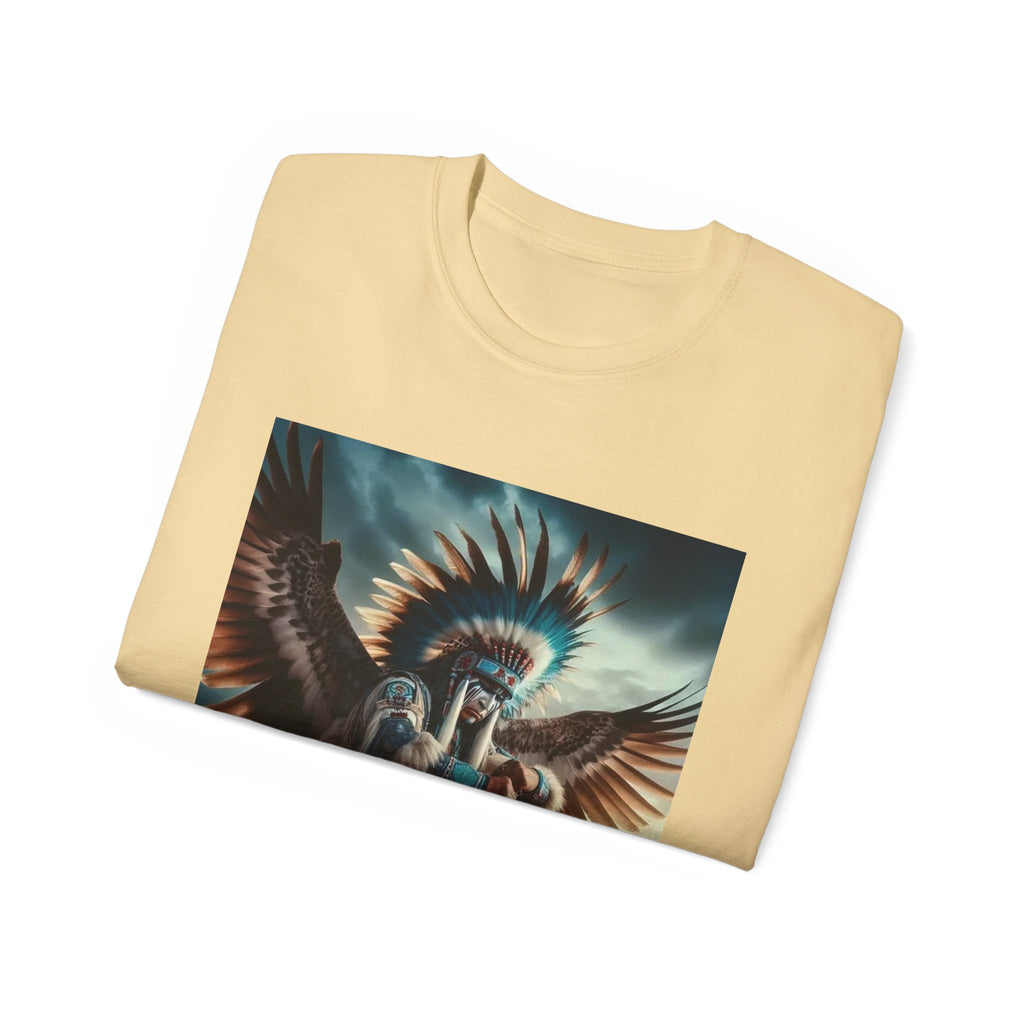 Fantasy Art Unisex Ultra Cotton Tee - Ethereal Angel Design