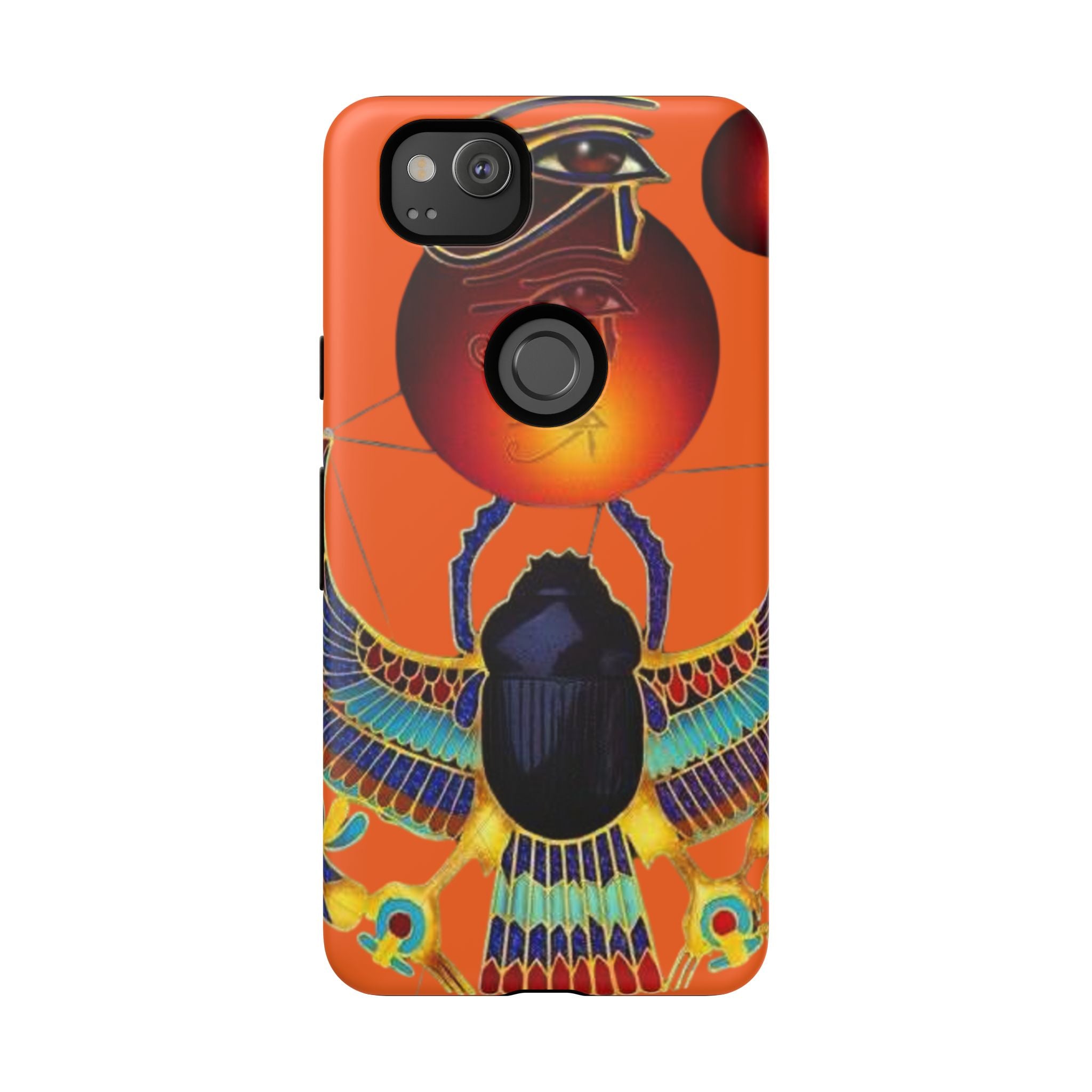 Egyptian-Inspired Phone Case, Tough Phone Cover, Unique Protective Case, Gift for Her, Vibrant Egyptian Art