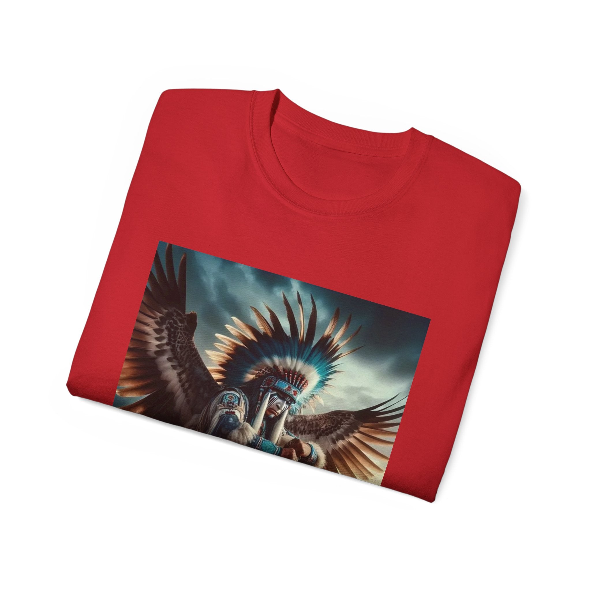 Fantasy Art Unisex Ultra Cotton Tee - Ethereal Angel Design