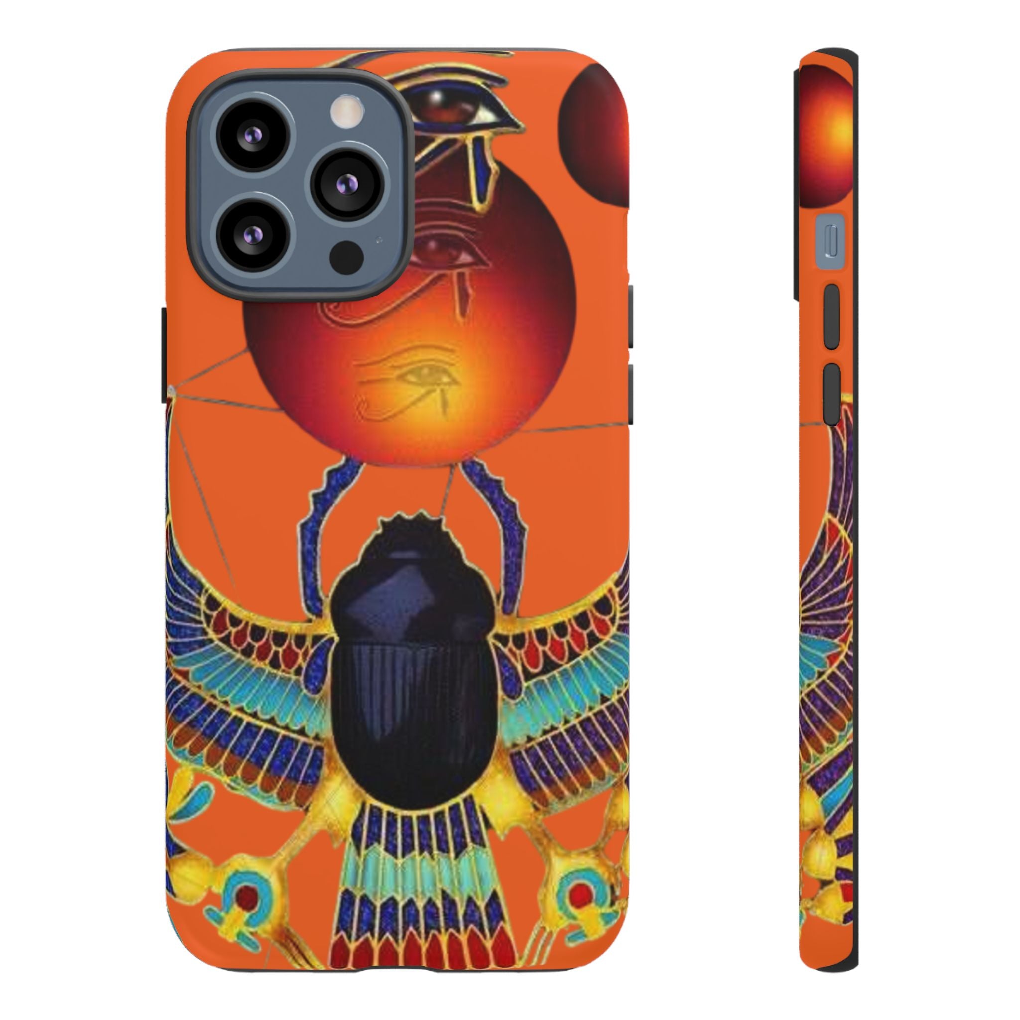 Egyptian-Inspired Phone Case, Tough Phone Cover, Unique Protective Case, Gift for Her, Vibrant Egyptian Art