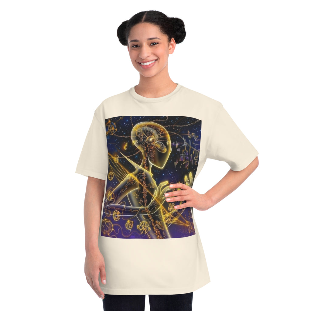 Cosmic Vibes T-Shirt - Alien👽🛸🔖 Design, Unisex Tee, Music Festival Shirt, Gifts for Space Lovers, Casual Wear, Unique Art T-Shirt