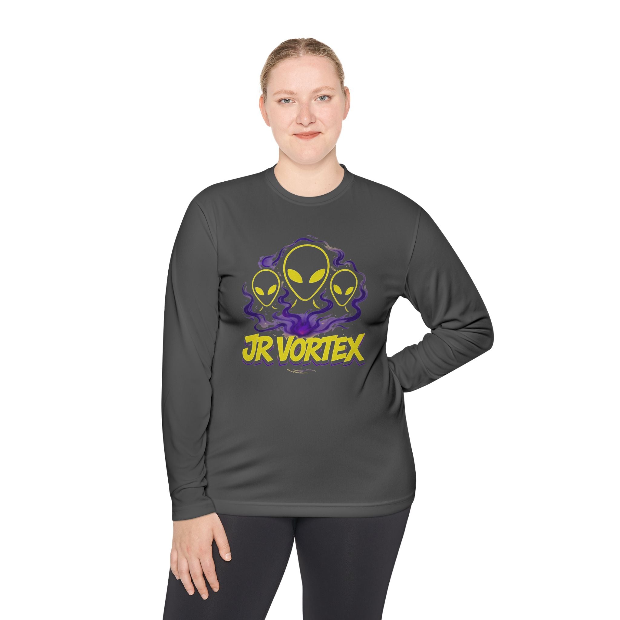 JR Vortex Alien Unisex Lightweight Long Sleeve Tee