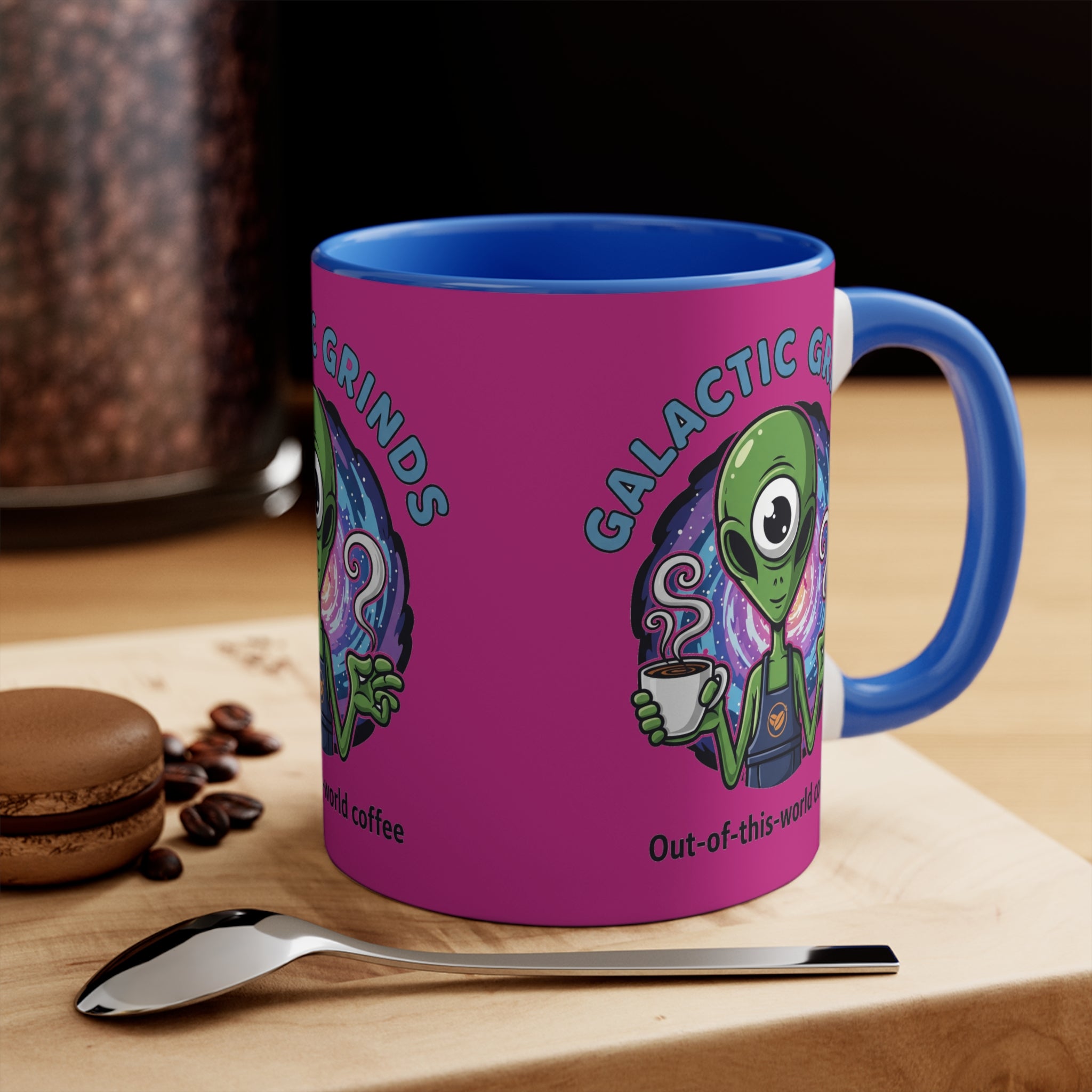 Galactic Grinds Alien Accent Mug | Fun Coffee Lover Gift | Unique Space-Themed Drinkware | Quirky Kitchen Decor | Perfect for [...]
