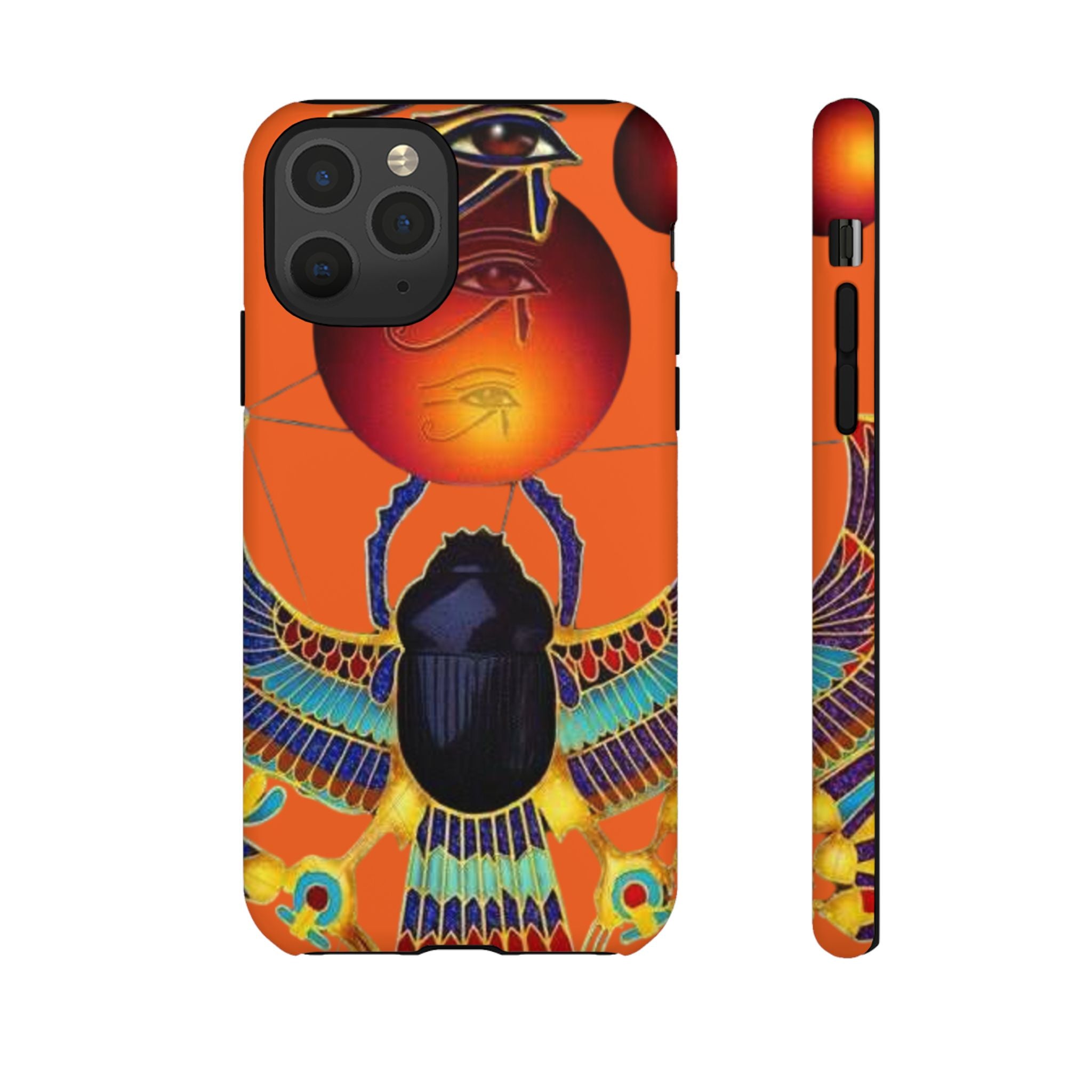 Egyptian-Inspired Phone Case, Tough Phone Cover, Unique Protective Case, Gift for Her, Vibrant Egyptian Art