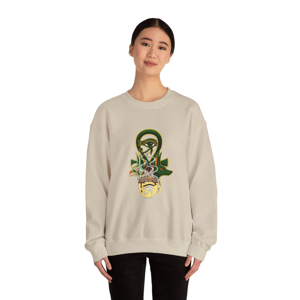 Egyptian coffee Heavy Blend™ Crewneck Sweatshirt ☕️