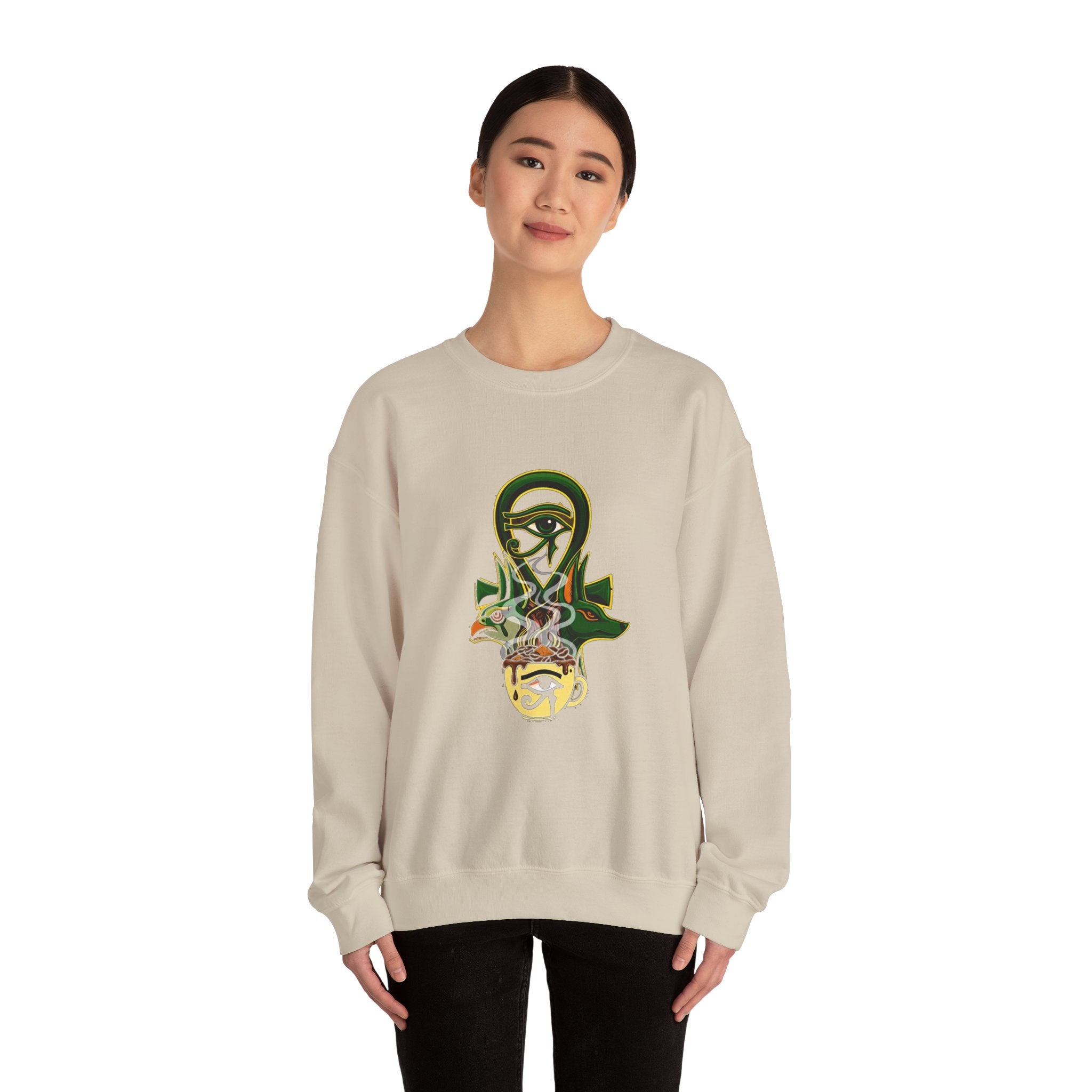 Egyptian coffee Heavy Blend™ Crewneck Sweatshirt ☕️