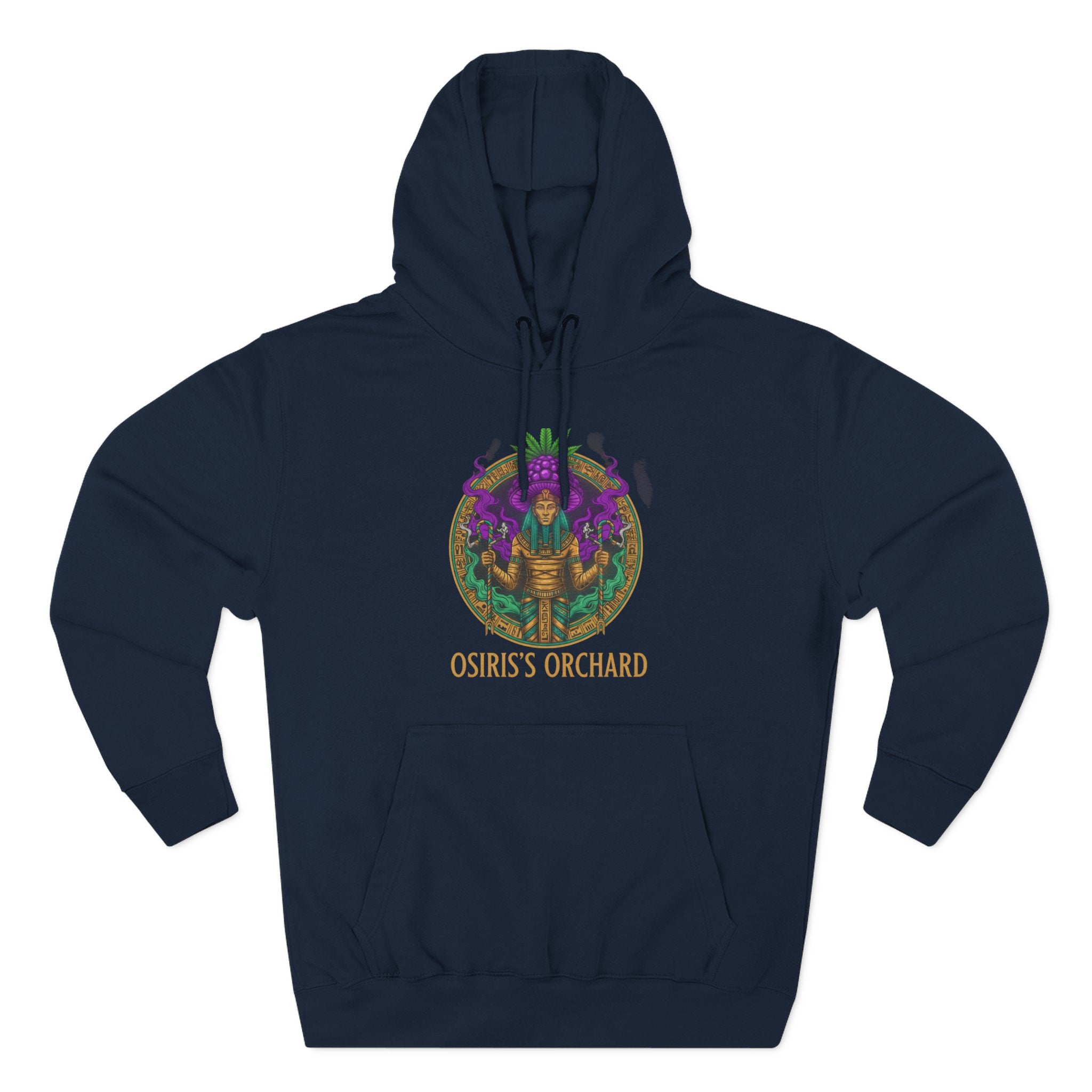 Osiris's Orchard Hoodie – Egyptian Mythology Graphic Pullover