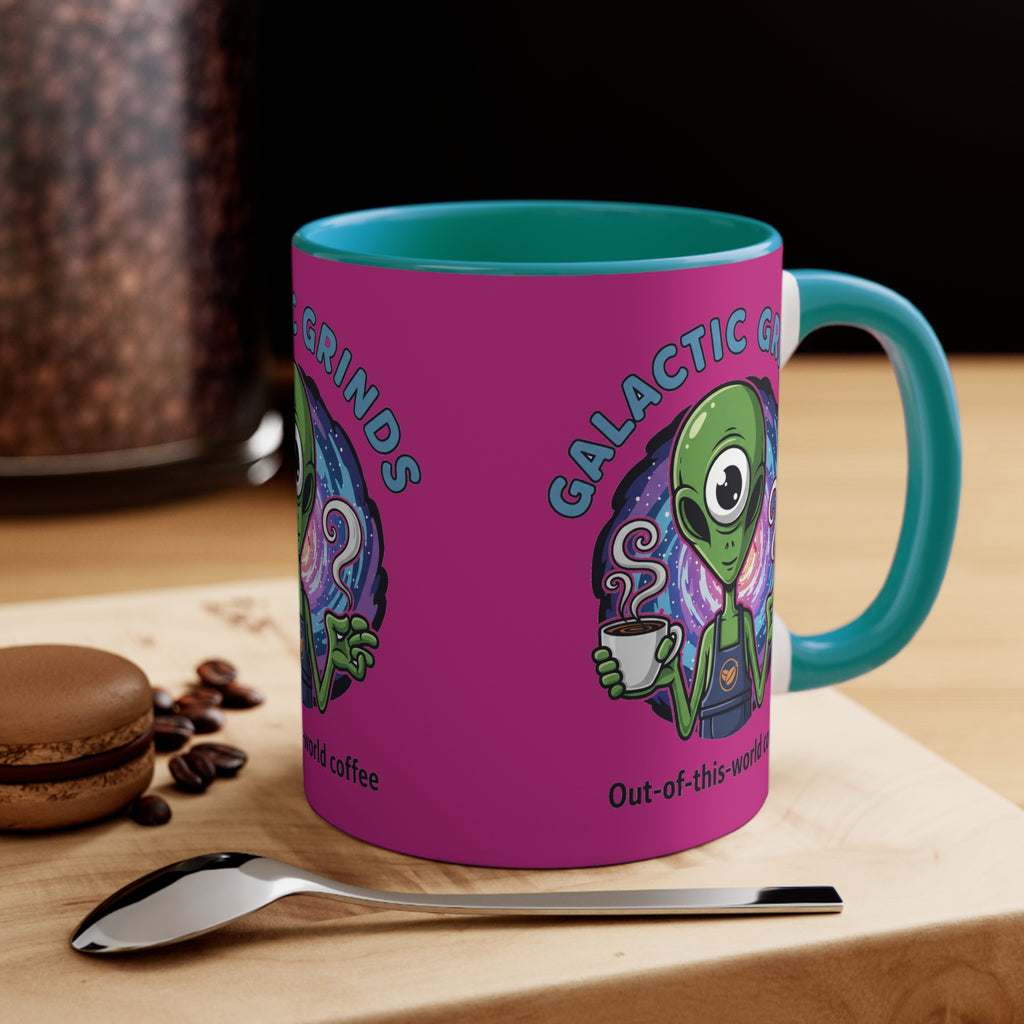 Galactic Grinds Alien Accent Mug | Fun Coffee Lover Gift | Unique Space-Themed Drinkware | Quirky Kitchen Decor | Perfect for [...]