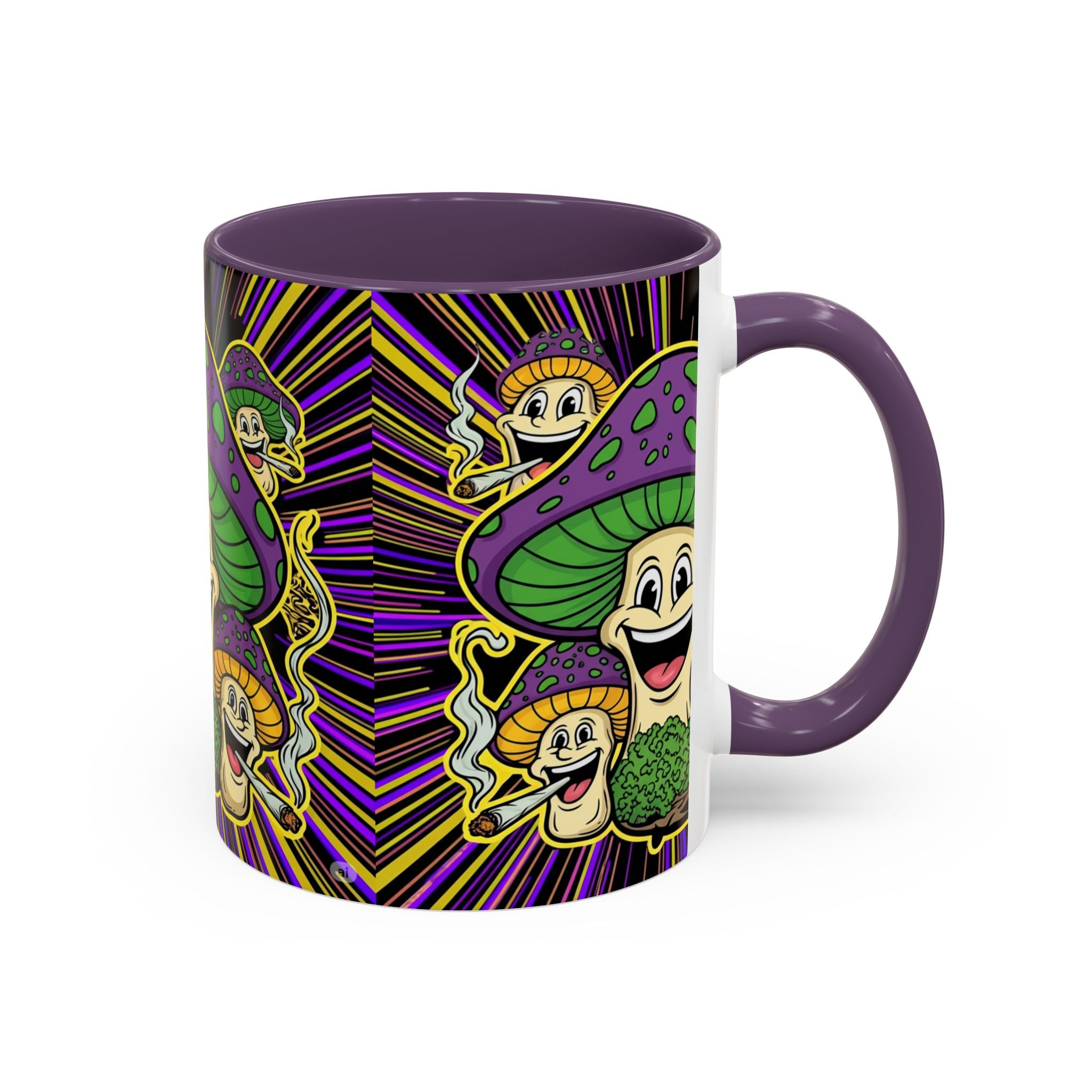 Whimsical Mushroom Coffee Mug, Perfect for Garden Lovers, Quirky Gift for Friends, Fun Coffee Cup, Home & Garden Decor