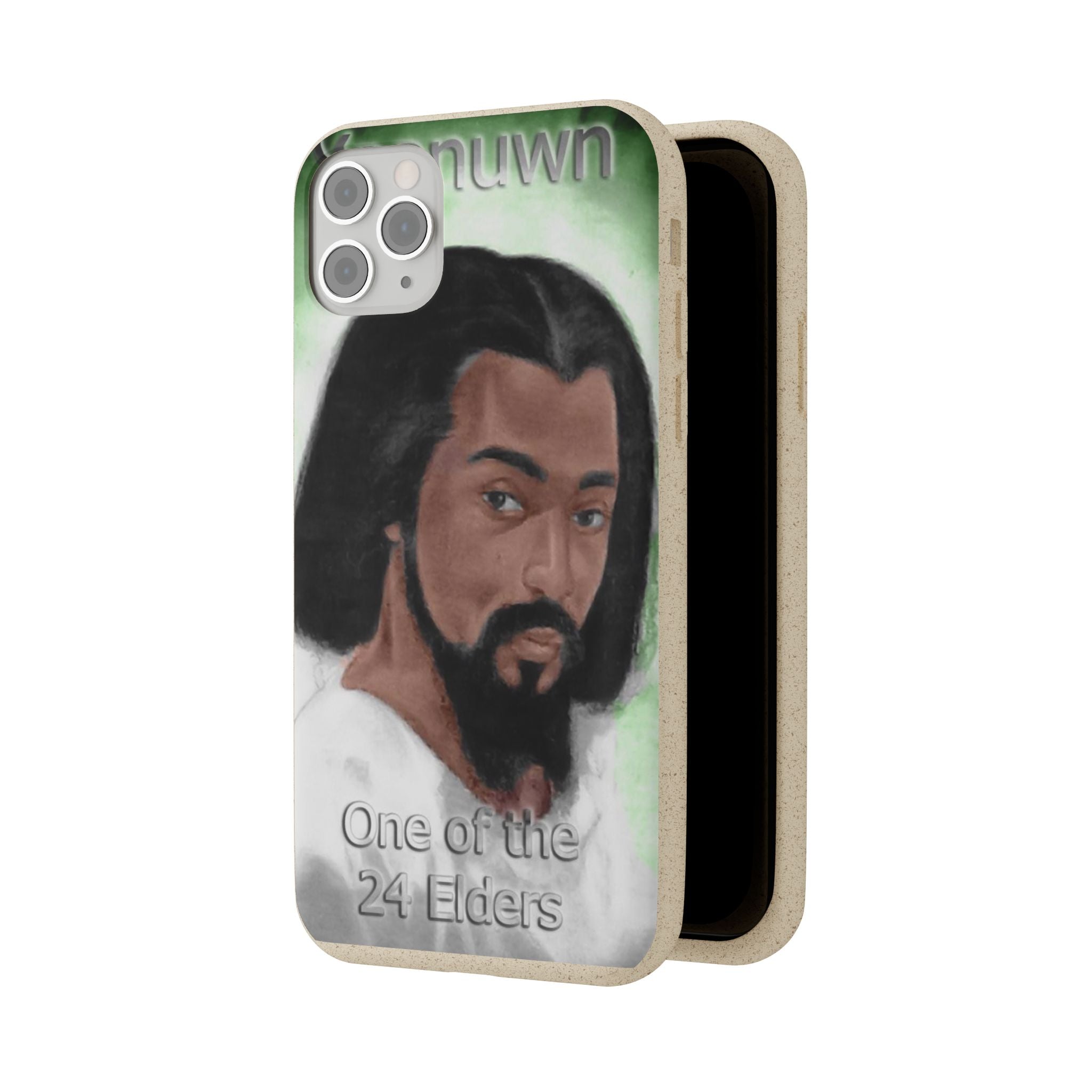 Biodegradable Phone Case with Elder Design - Eco-Friendly, Gift for Spiritual Seekers, Unique Phone Accessories, Sustainable Style, Nature