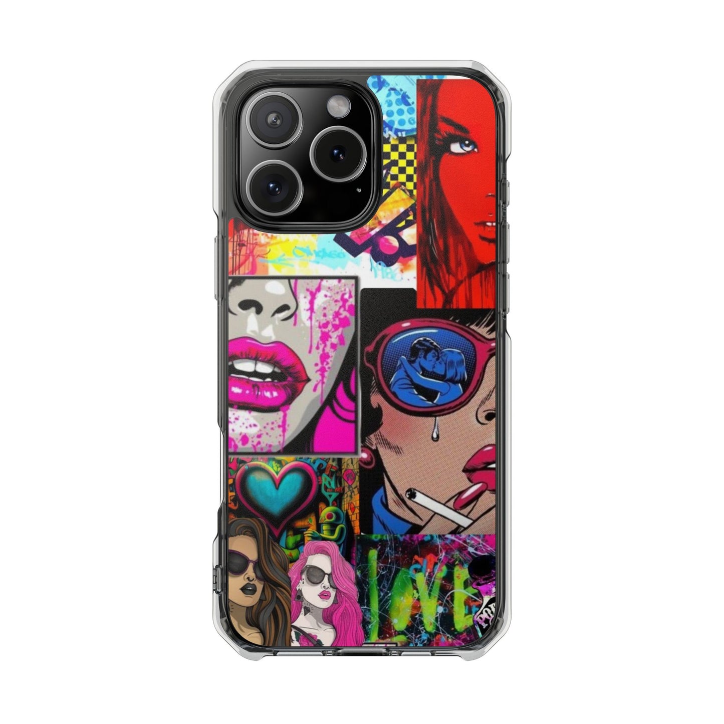 Magnetic Clear Impact Cases