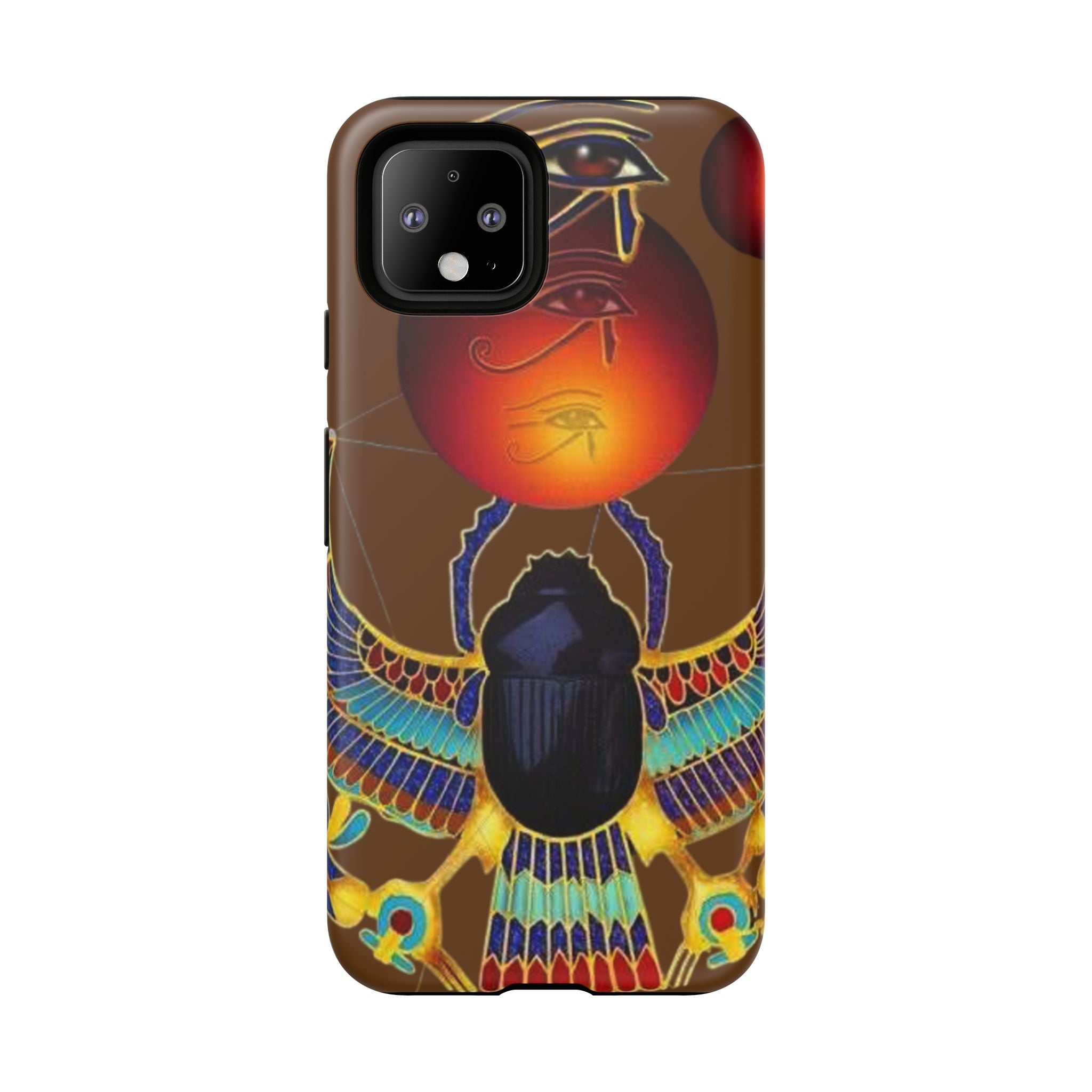 Egyptian Scarab Phone Case | Tough Cases for Unique Style, Protective Cases, Artistic Phone Covers, Gifts for Art Lovers