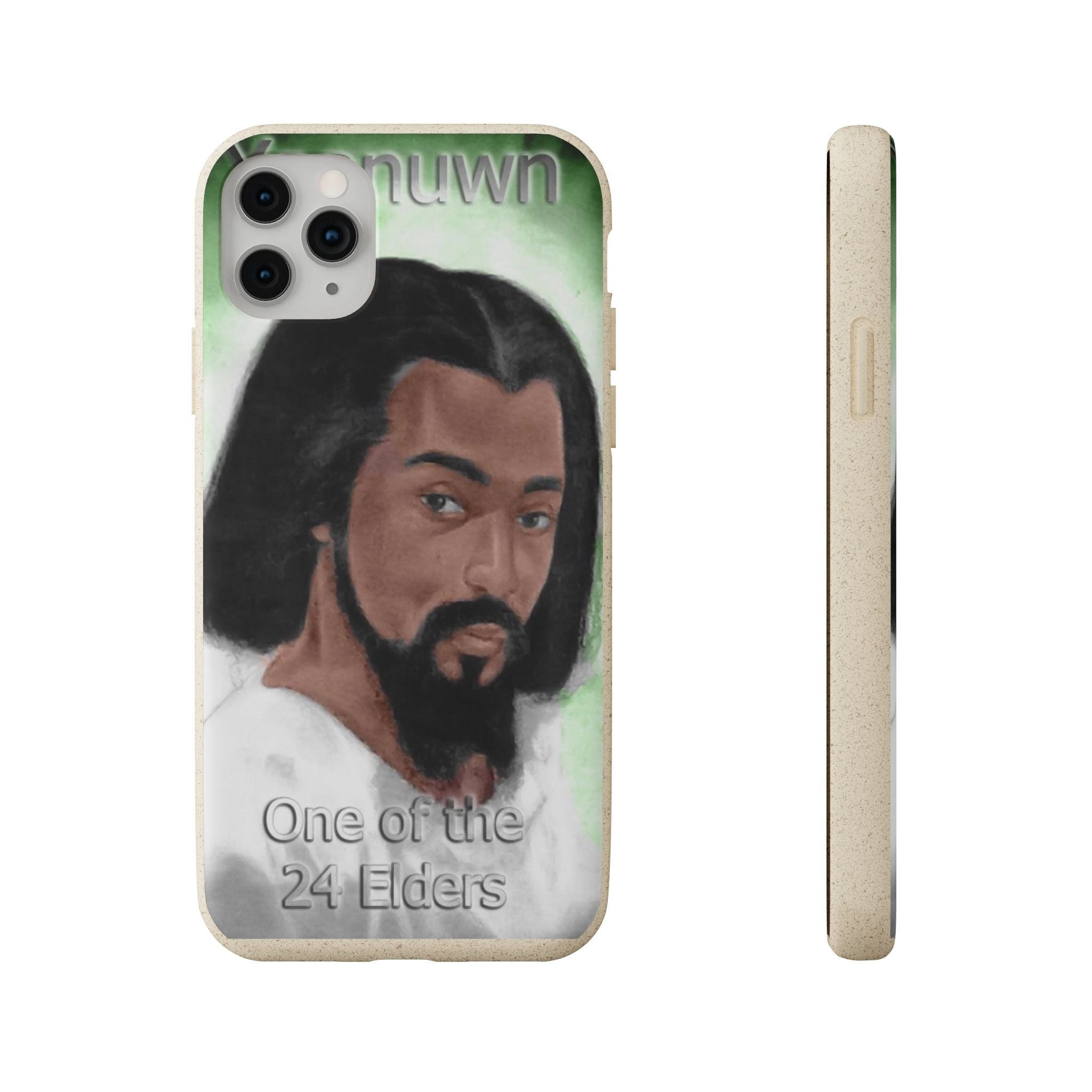 Biodegradable Phone Case with Elder Design - Eco-Friendly, Gift for Spiritual Seekers, Unique Phone Accessories, Sustainable Style, Nature