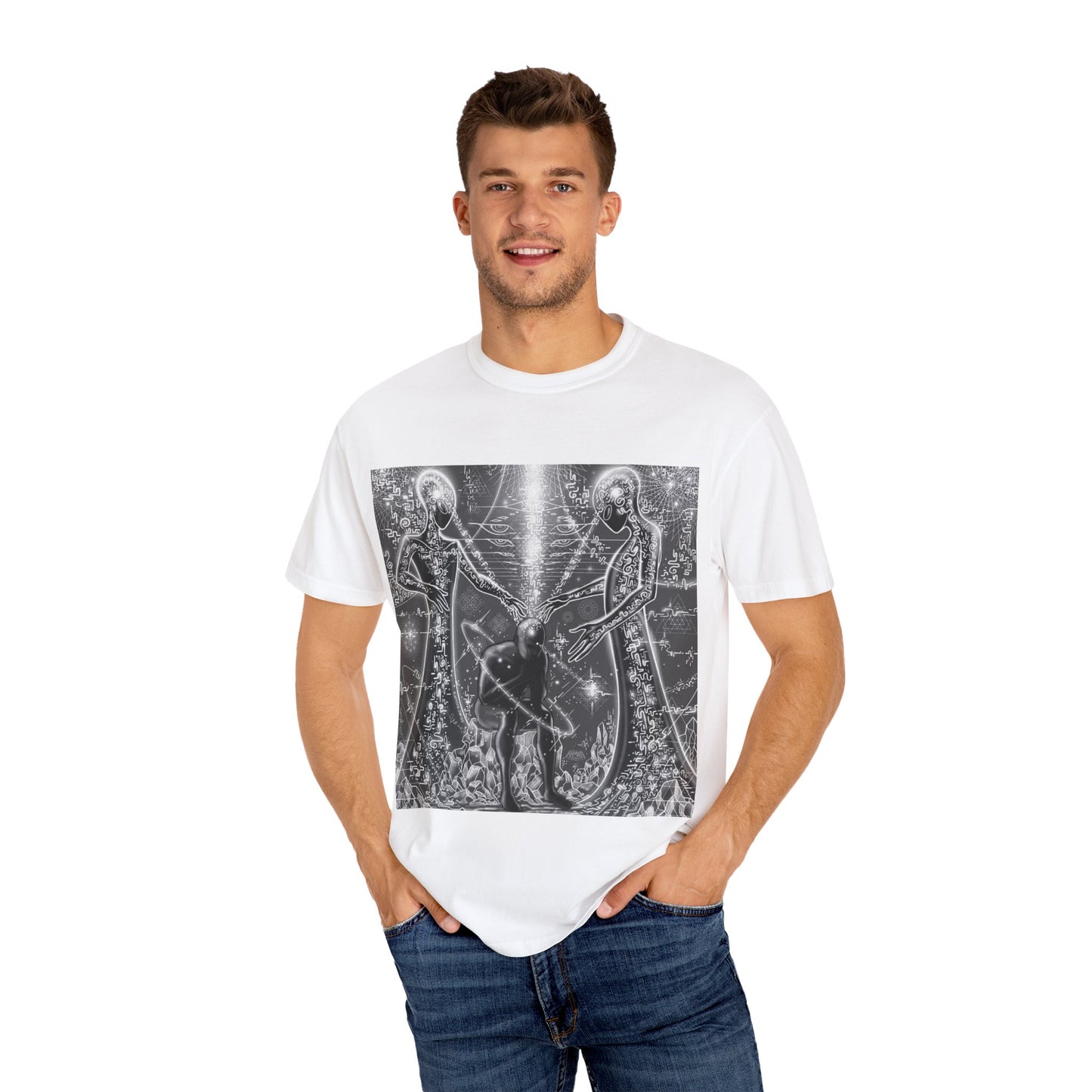 Unisex Garment-Dyed T-shirt👍
