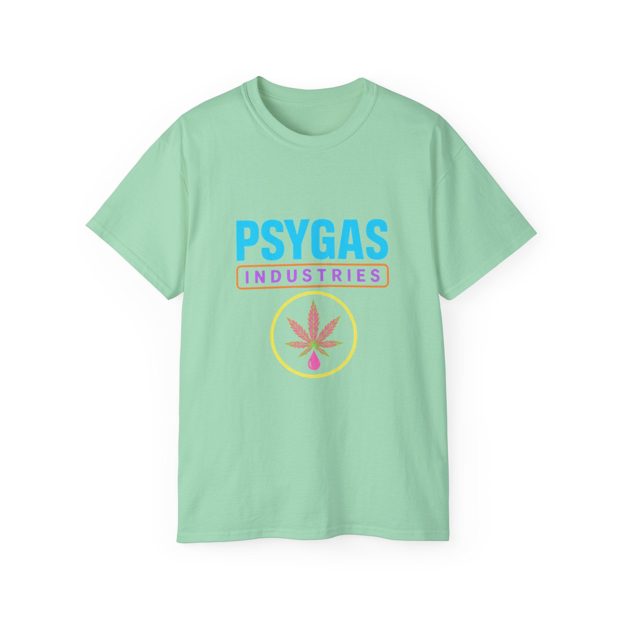Psychedelic Cannabis Graphic Tee, Unisex Ultra Cotton Shirt for Festivals, Gifts, 420 Celebrations, Casual Wear, Trendy Style