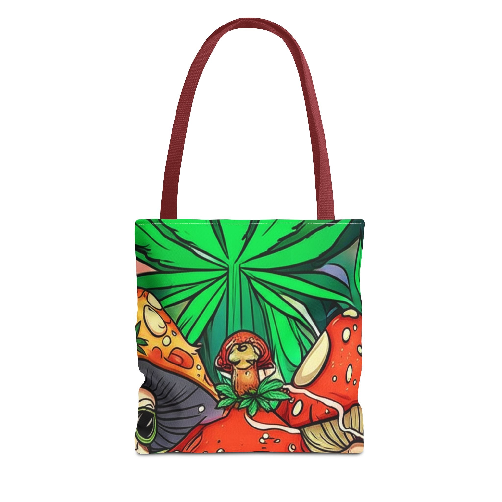 Colorful Cartoon Tote Bag - Quirky Design for Everyday Use, Eco-Friendly Shopping Bag, Perfect Gift for Art Lovers & Festivals