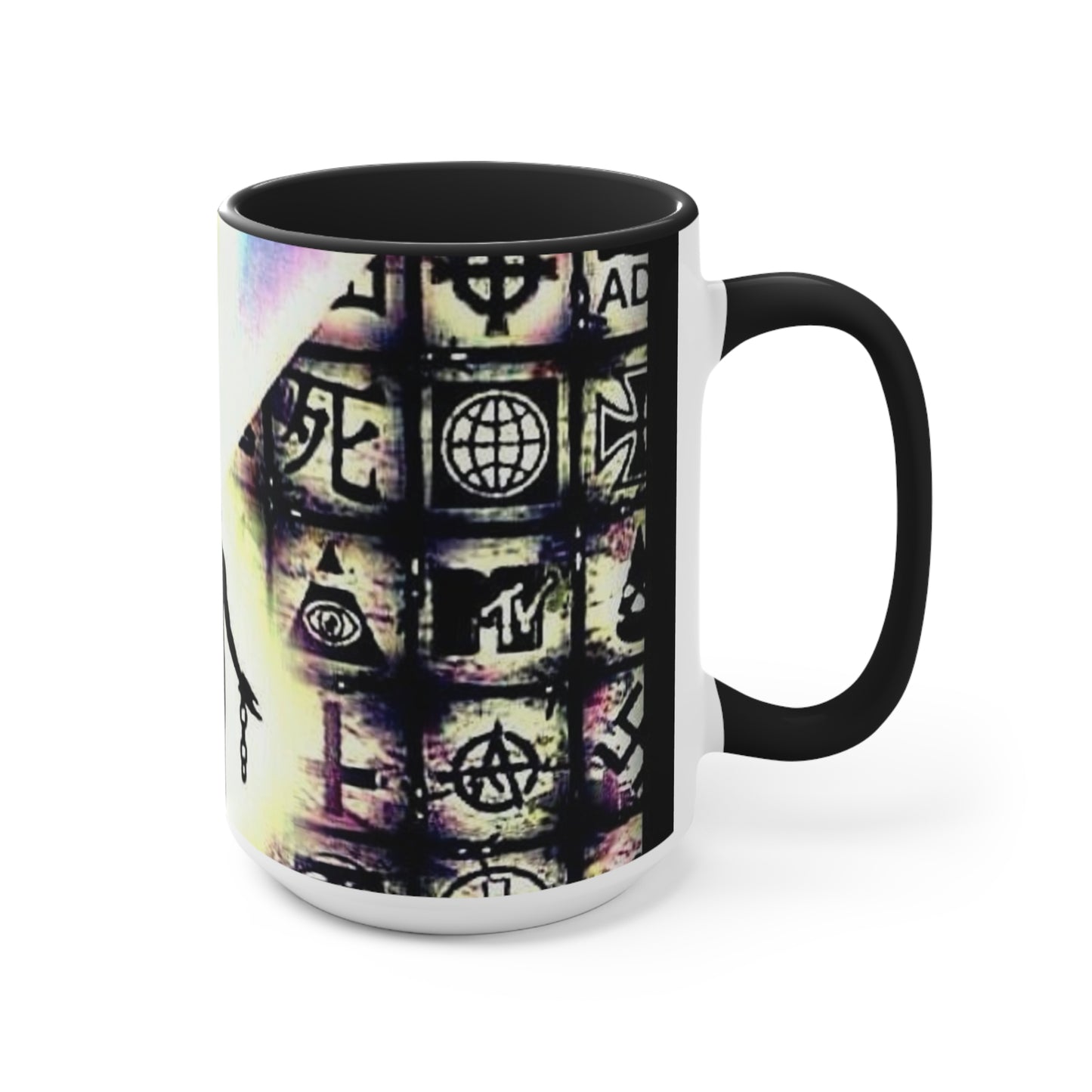 Mystical Accent Mugs - Chakra and Symbol Design for Spiritual Awakening