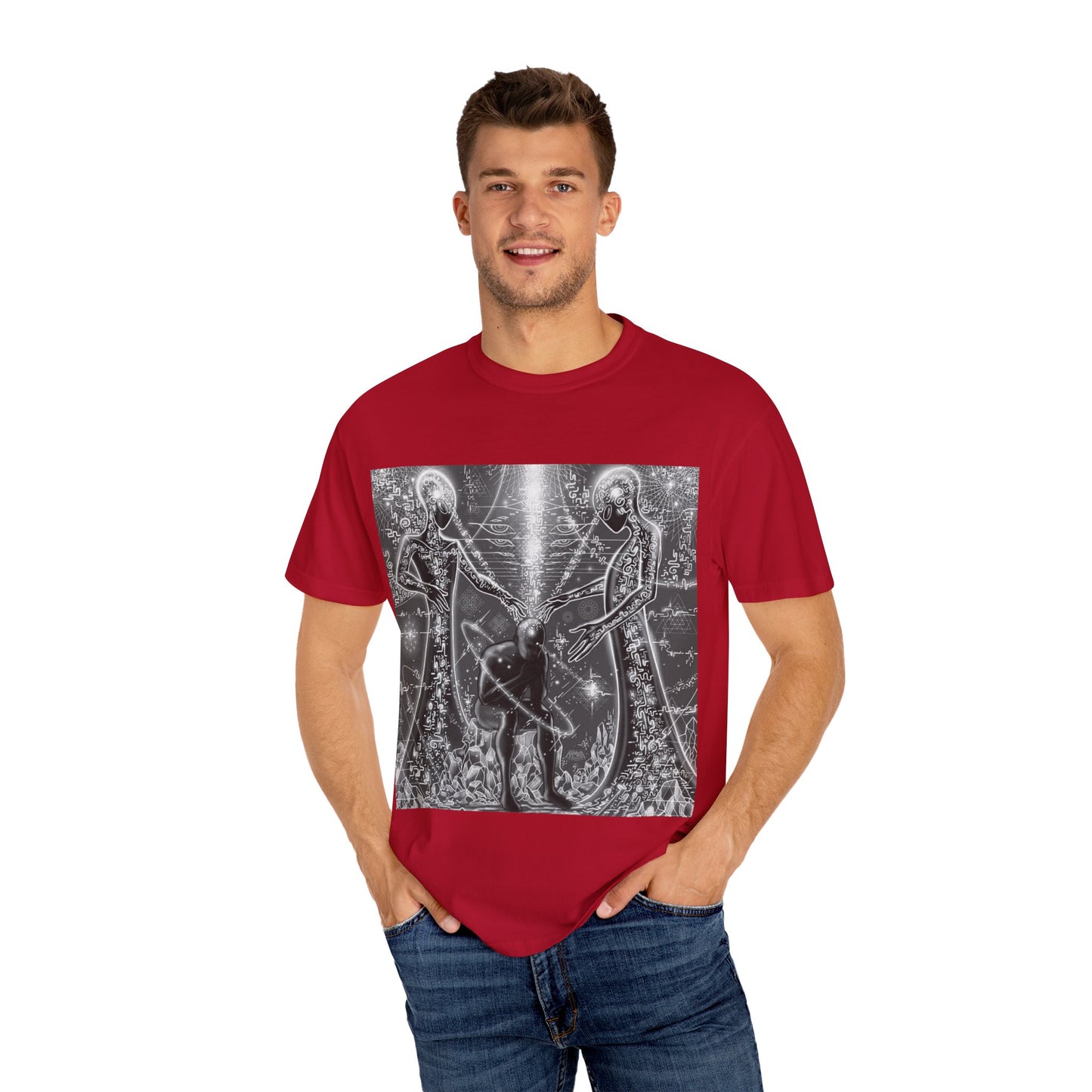 Unisex Garment-Dyed T-shirt👍