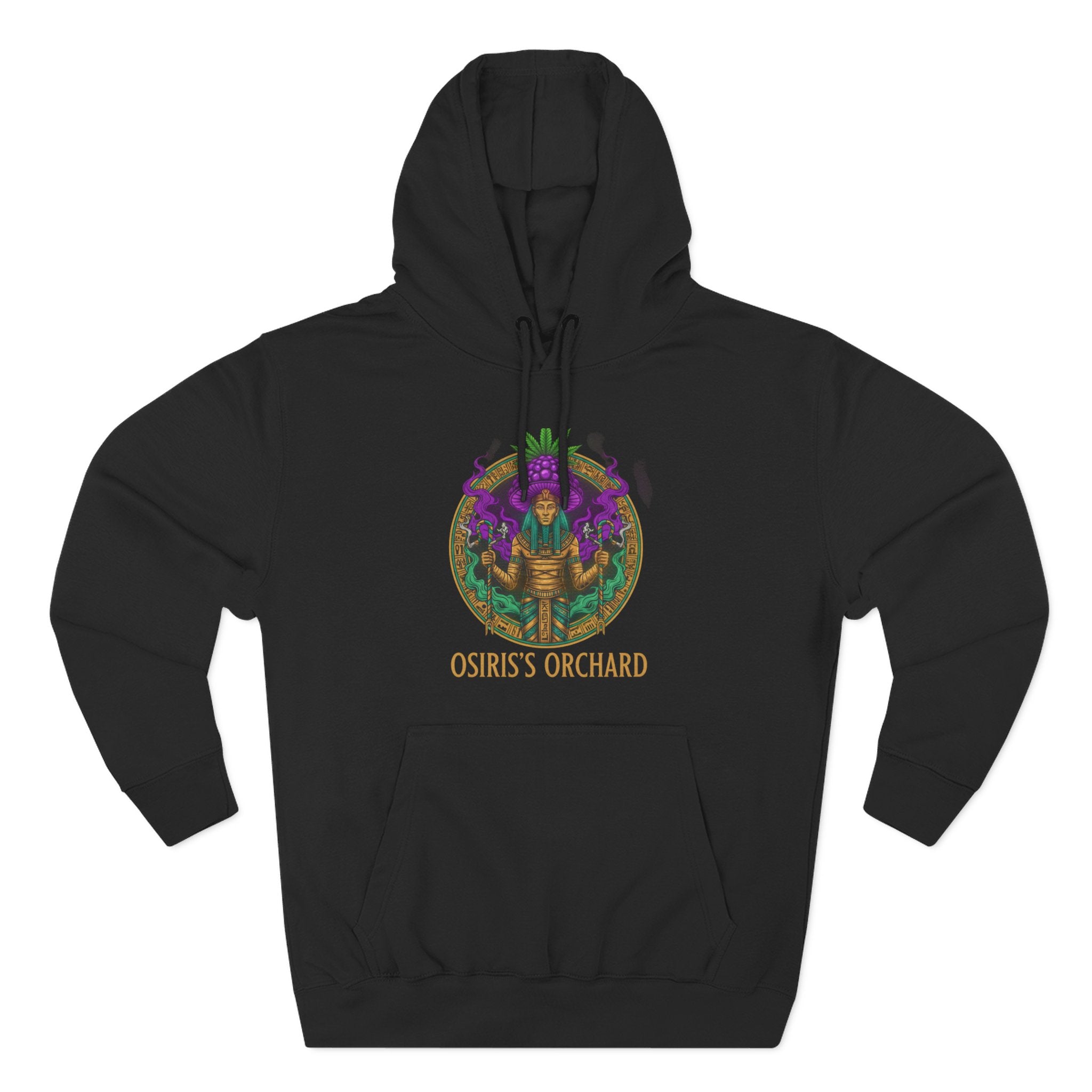 Osiris's Orchard Hoodie – Egyptian Mythology Graphic Pullover