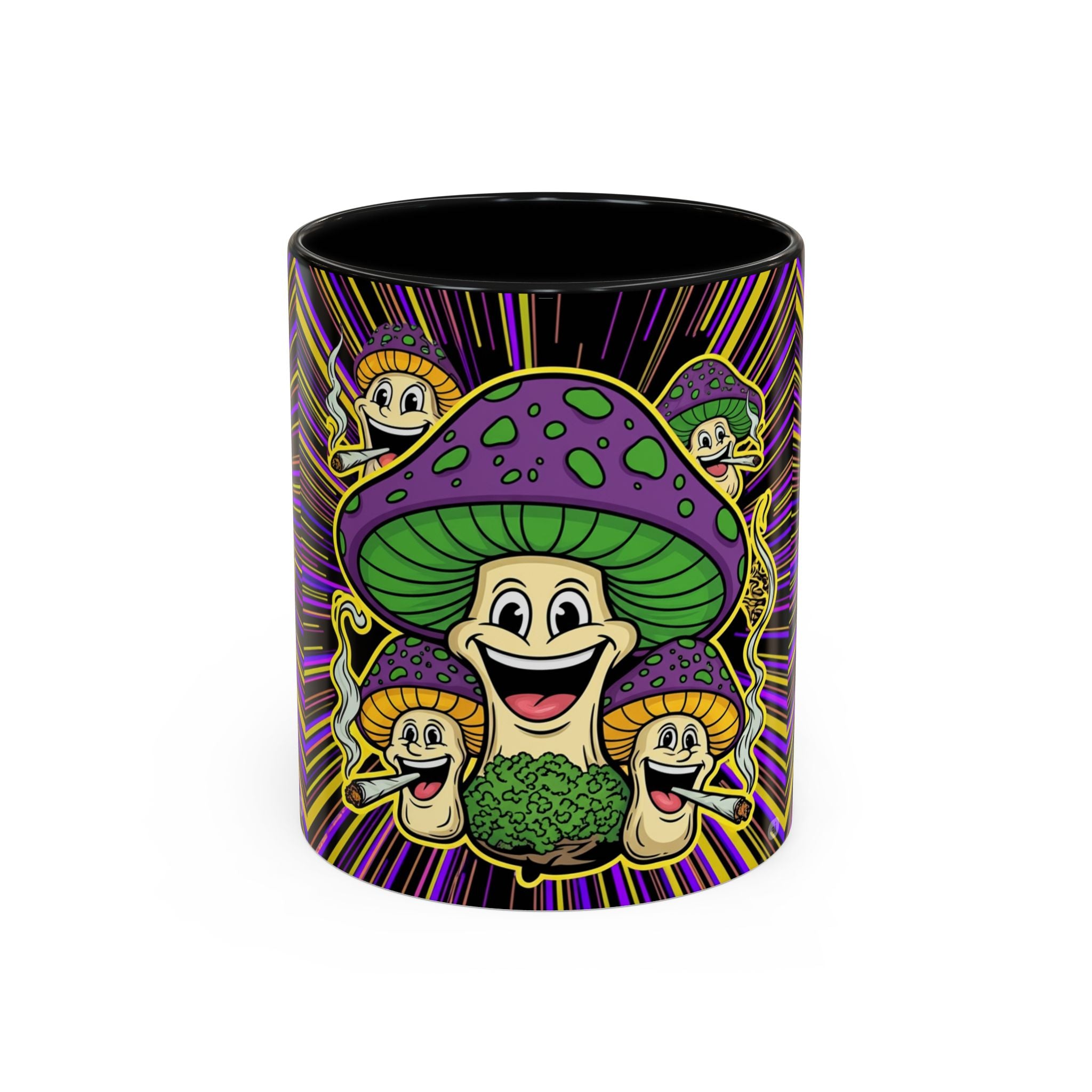 Whimsical Mushroom Coffee Mug, Perfect for Garden Lovers, Quirky Gift for Friends, Fun Coffee Cup, Home & Garden Decor