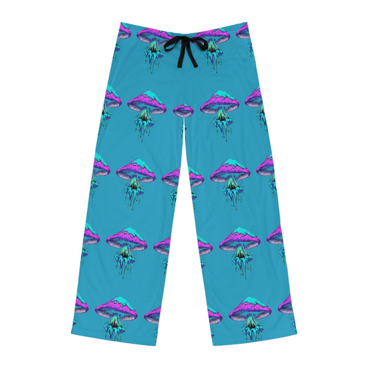 Vibrant Jellyfish Men's Pajama Pants, Colorful Loungewear, Unique Sleepwear, Gift for Him, Beach Party Essentials, Festival Wear
