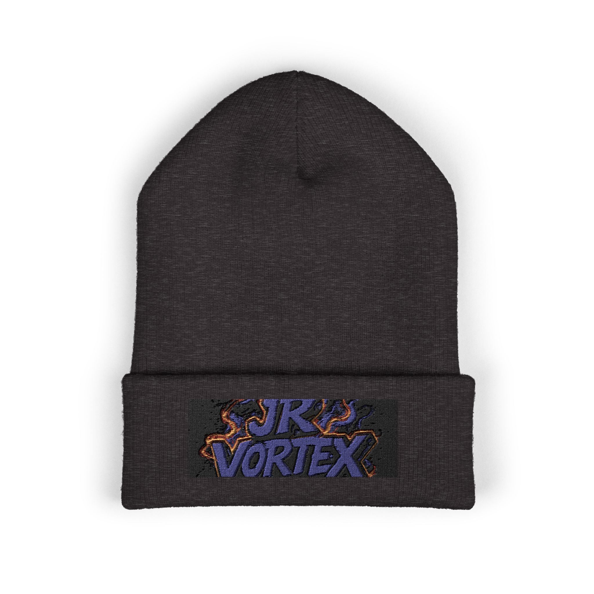 Beanie Hat Embroidered with JR Vortex Design