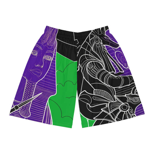 Stylish Basketball Shorts, Unique AOP Athletic Shorts, Trendy Sportswear, Summer Essential, Perfect for Athletes and Casual Wear