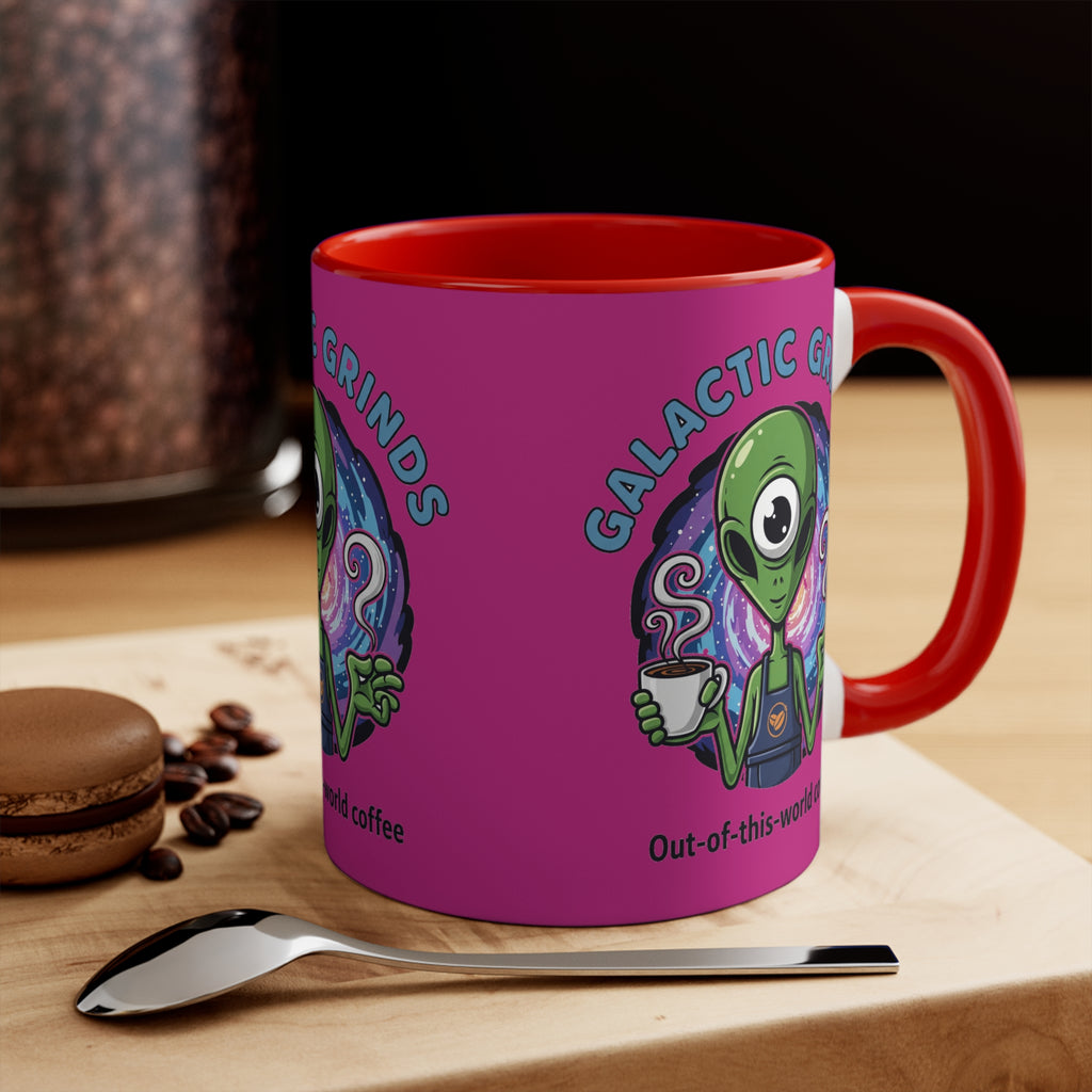 Galactic Grinds Alien Accent Mug | Fun Coffee Lover Gift | Unique Space-Themed Drinkware | Quirky Kitchen Decor | Perfect for [...]