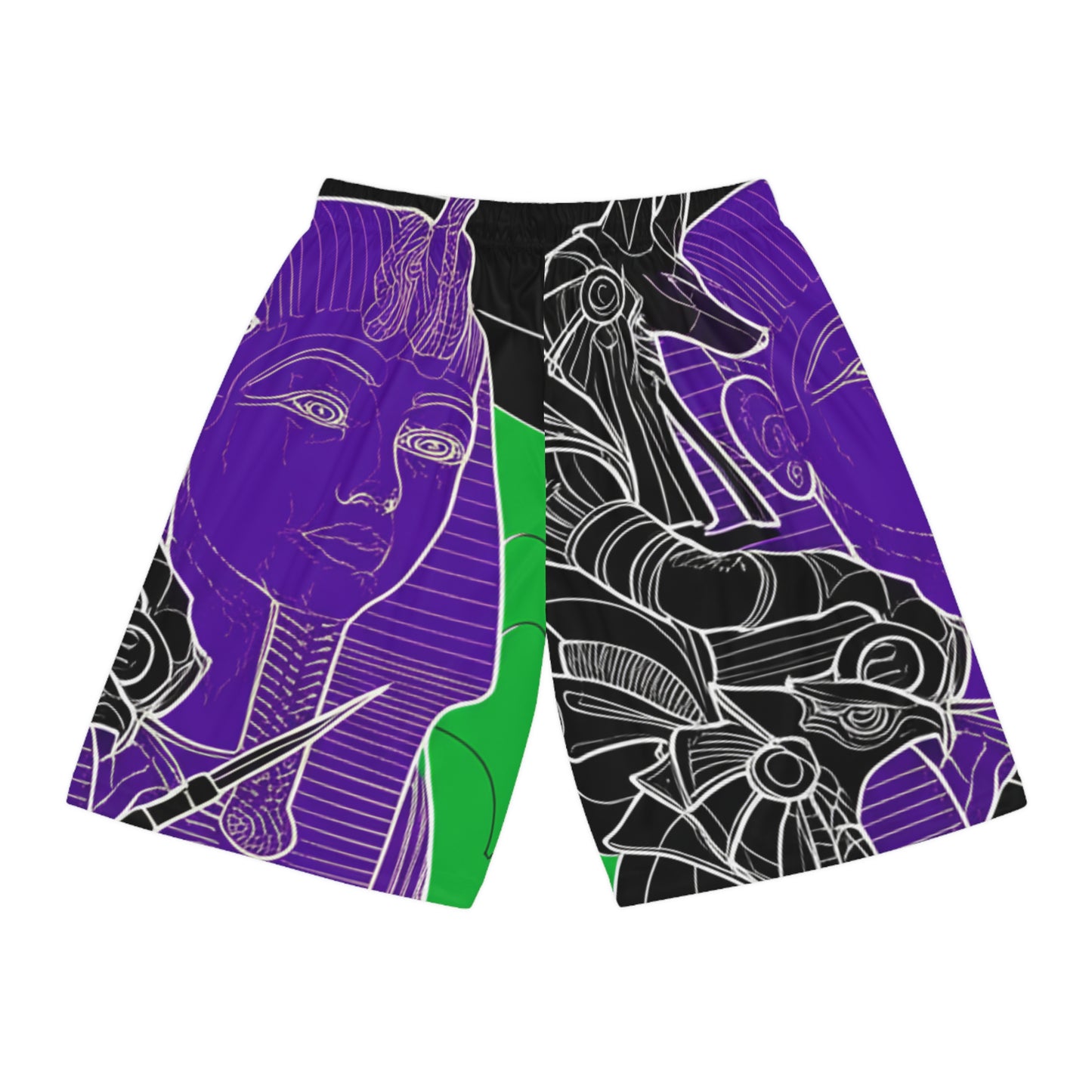 Stylish Basketball Shorts, Unique AOP Athletic Shorts, Trendy Sportswear, Summer Essential, Perfect for Athletes and Casual Wear