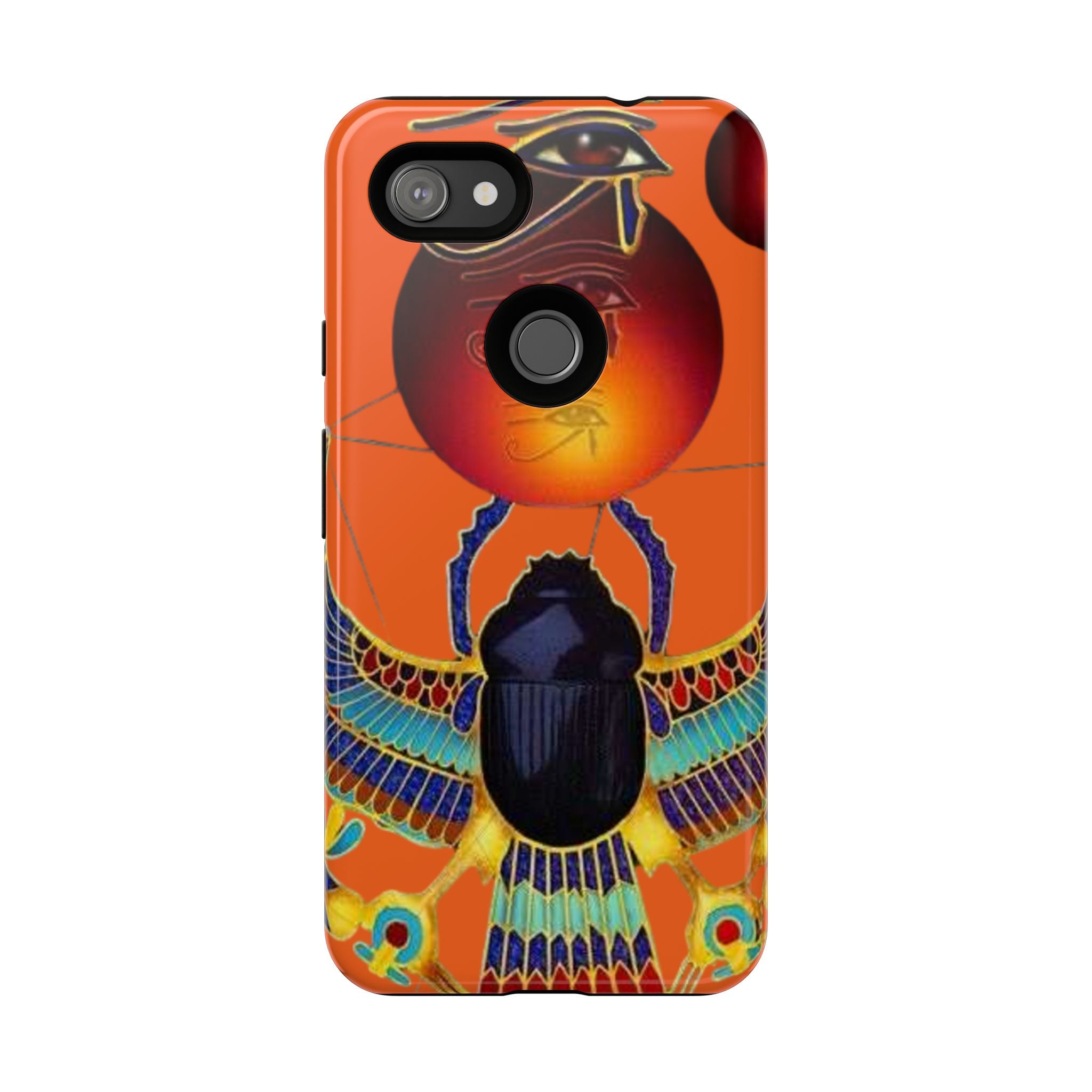 Egyptian-Inspired Phone Case, Tough Phone Cover, Unique Protective Case, Gift for Her, Vibrant Egyptian Art