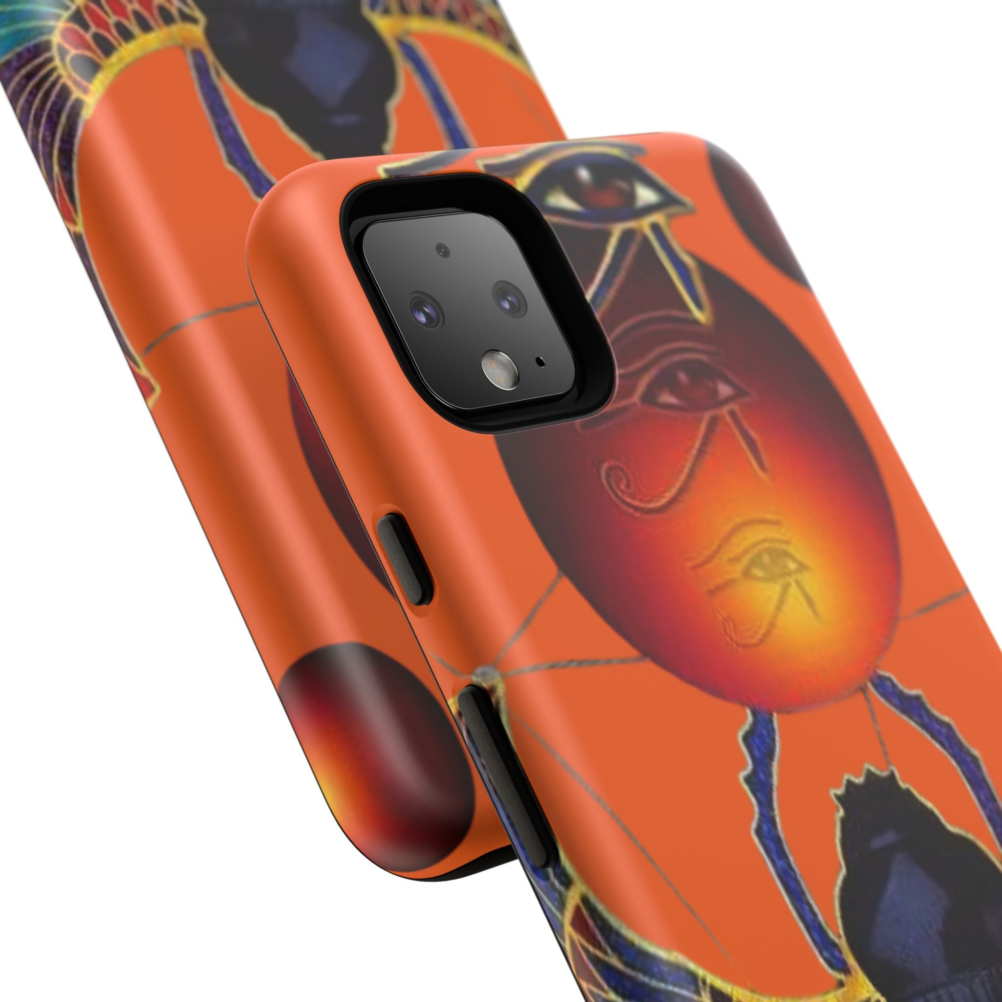 Egyptian-Inspired Phone Case, Tough Phone Cover, Unique Protective Case, Gift for Her, Vibrant Egyptian Art