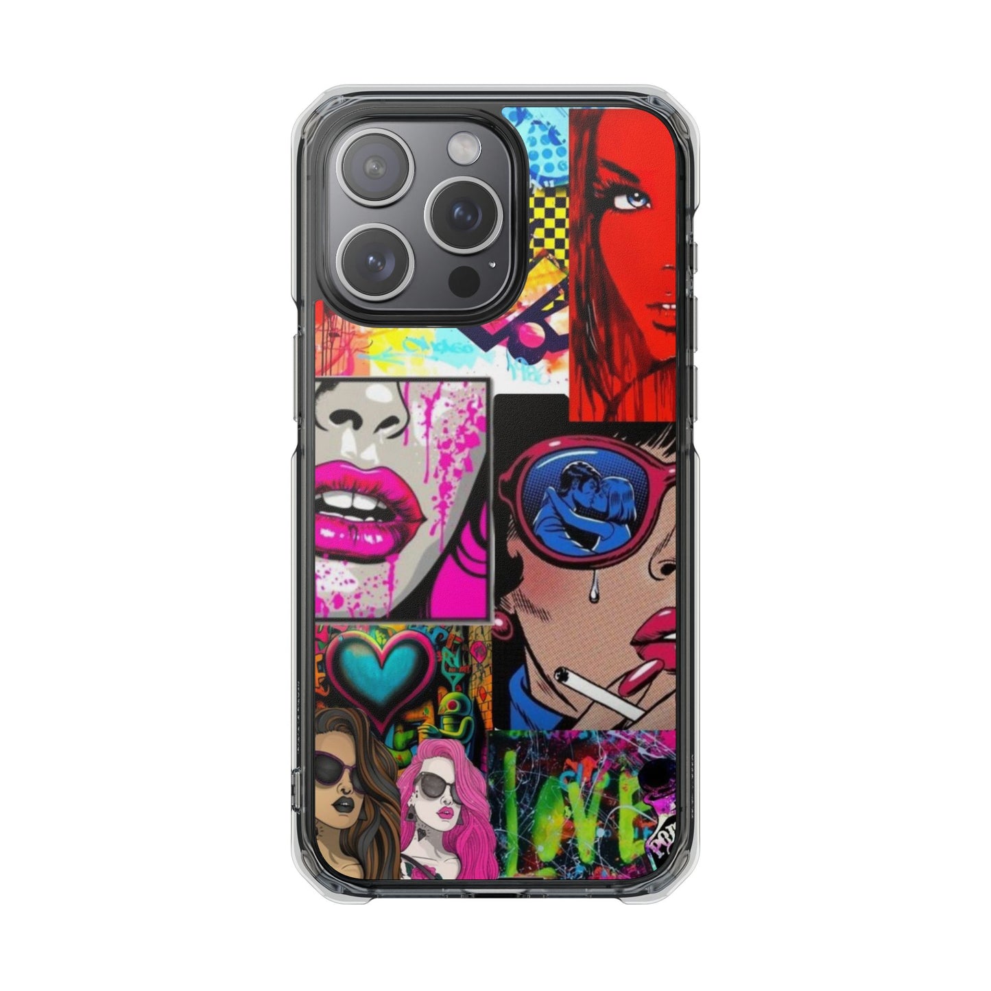Magnetic Clear Impact Cases